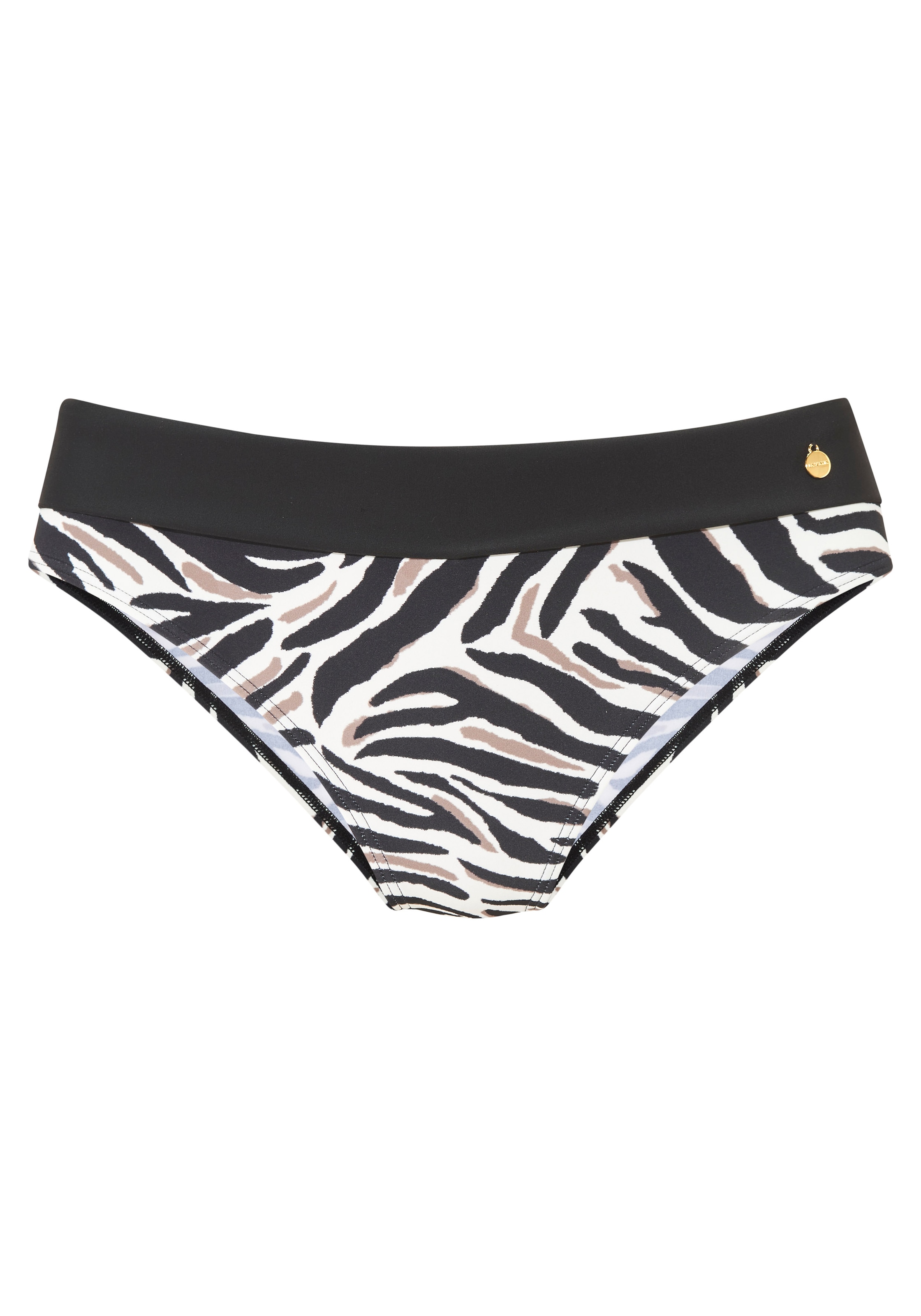 LASCANA Pantalon de bikini »Debbie« mit abstraktem Animal-Print