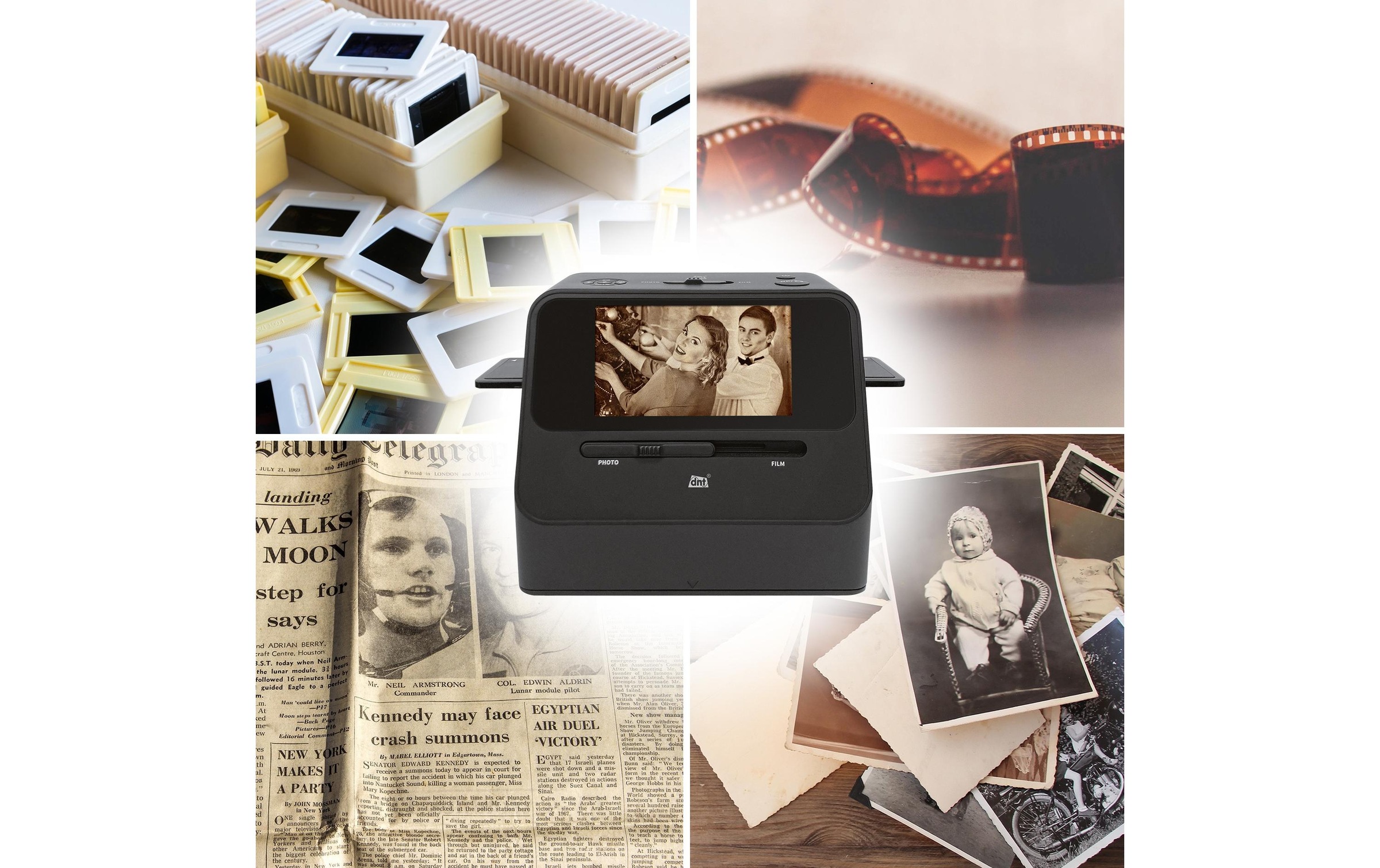 Scanner »dnt 4-in-1, SlideCopy PRO«