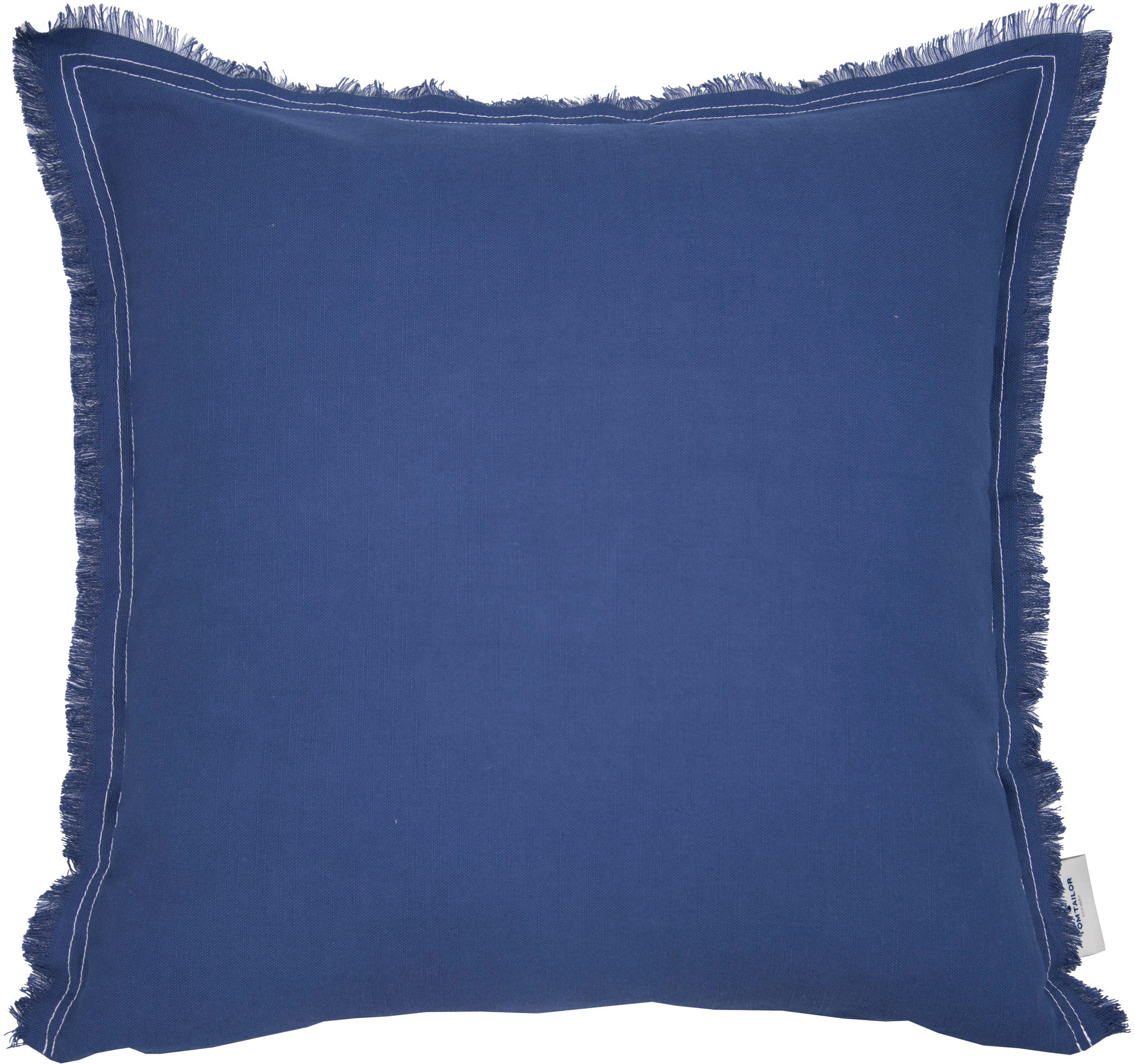 Image of TOM TAILOR Kissenbezug »Easy Cotton«, (1 St.), mit Fransenrüsche bei Ackermann Versand Schweiz