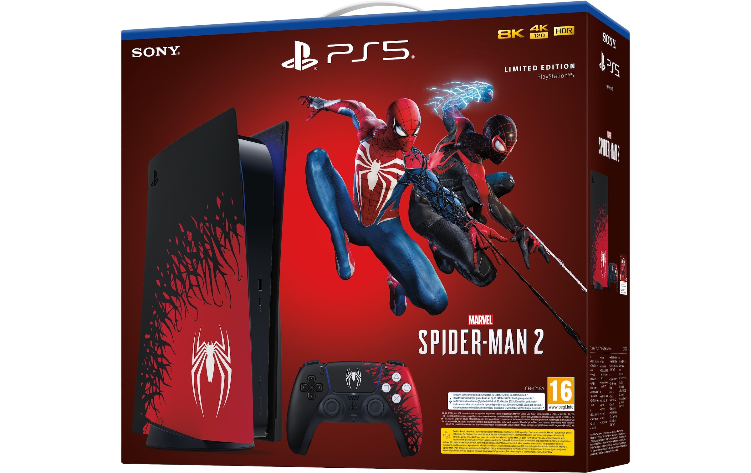 Sony Spielekonsole »5 825GB Spider-Man Bundle«