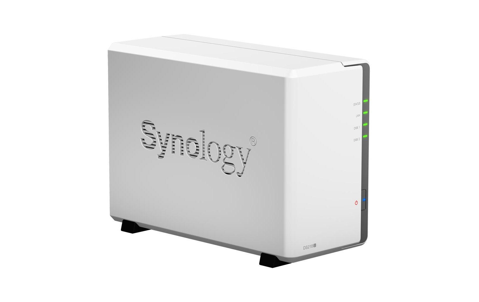 Synology HDD-NAS-Festplatte »NAS DS218j 2-bay WD Red 16 TB«