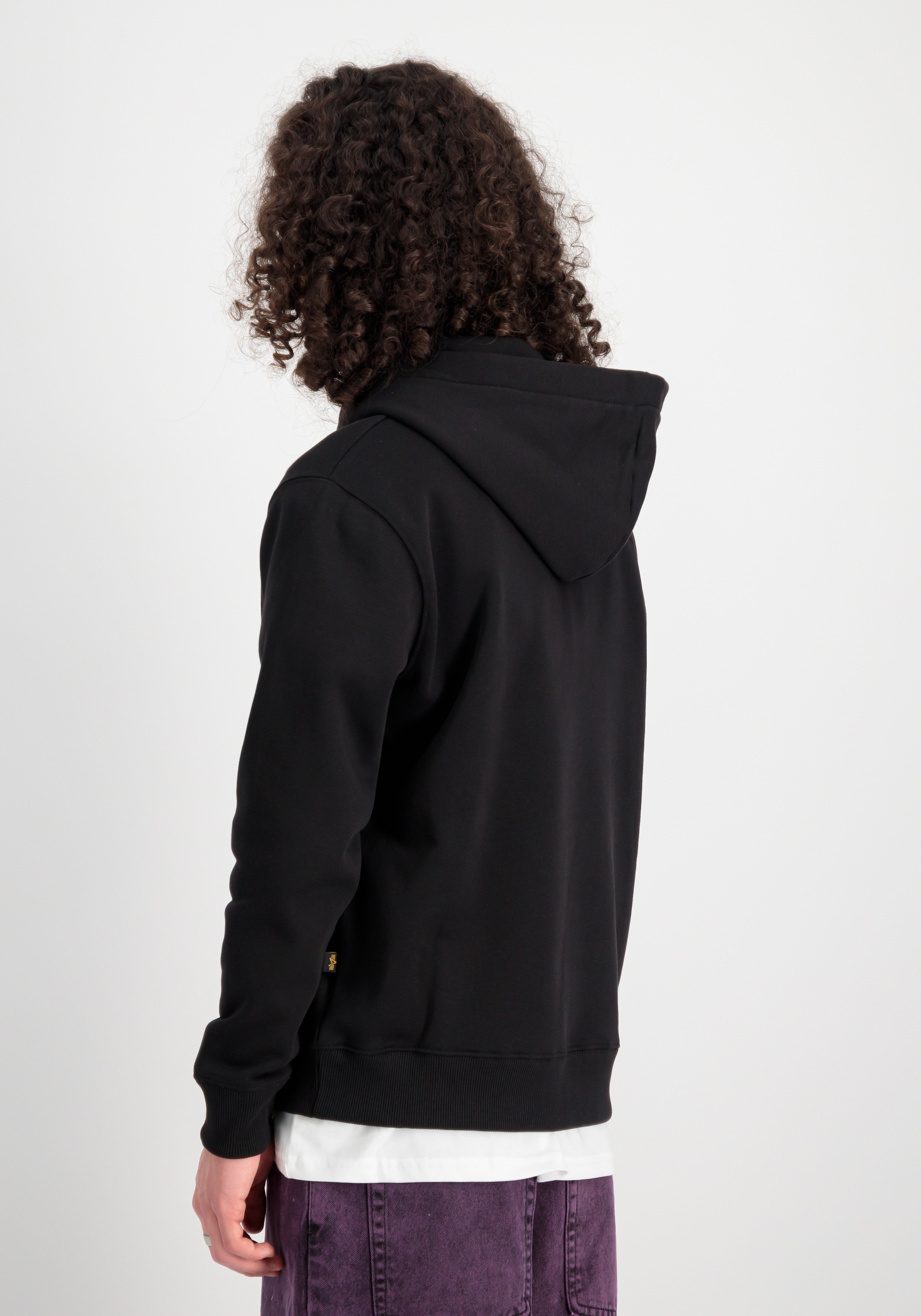 Alpha Industries Hoodie »Alpha Industries Men - Hoodies Basic Hoodie Carbon«