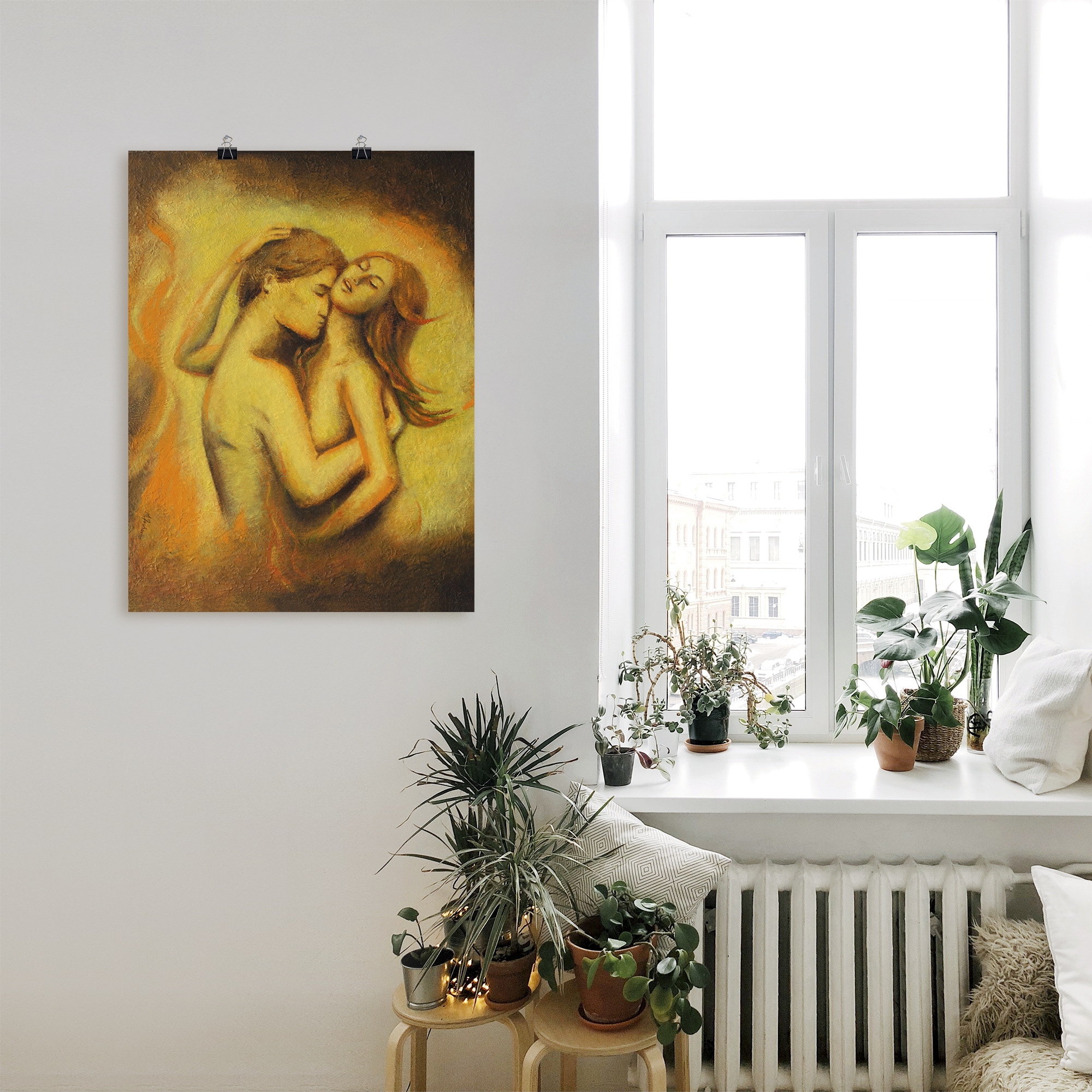 Artland Wandbild »Liebesrausch - erotische Malerei«, Paar, (1 St.), als Poster, Wandaufkleber in verschied. Grössen