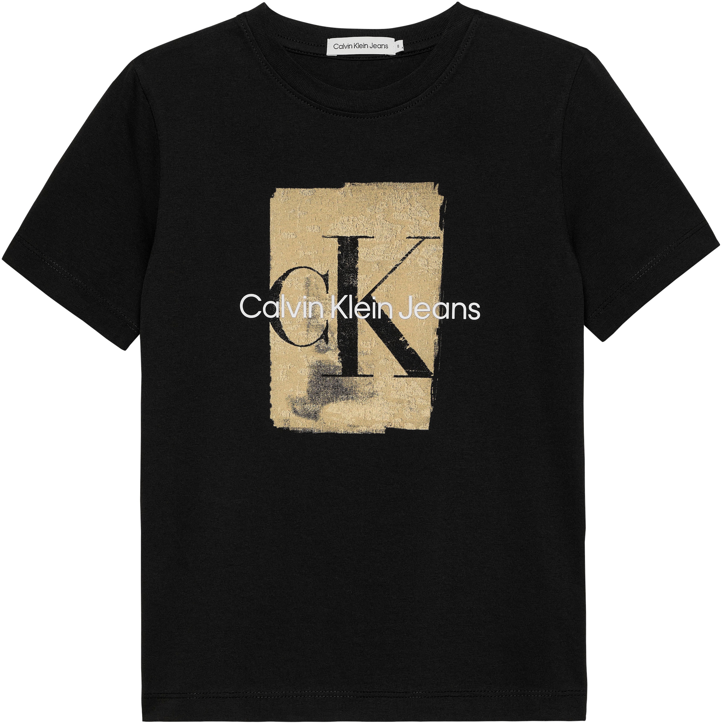 ♕ Calvin Klein Jeans T-Shirt »SECOND SKIN PRINT SS T-SHIRT«, für Kinder bis  16 Jahre versandkostenfrei auf | T-Shirts