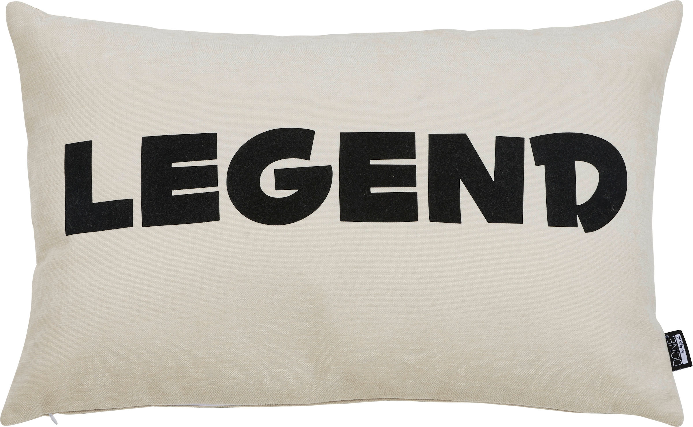 Image of done. Dekokissen "LEGEND" Extra weiche Haptik