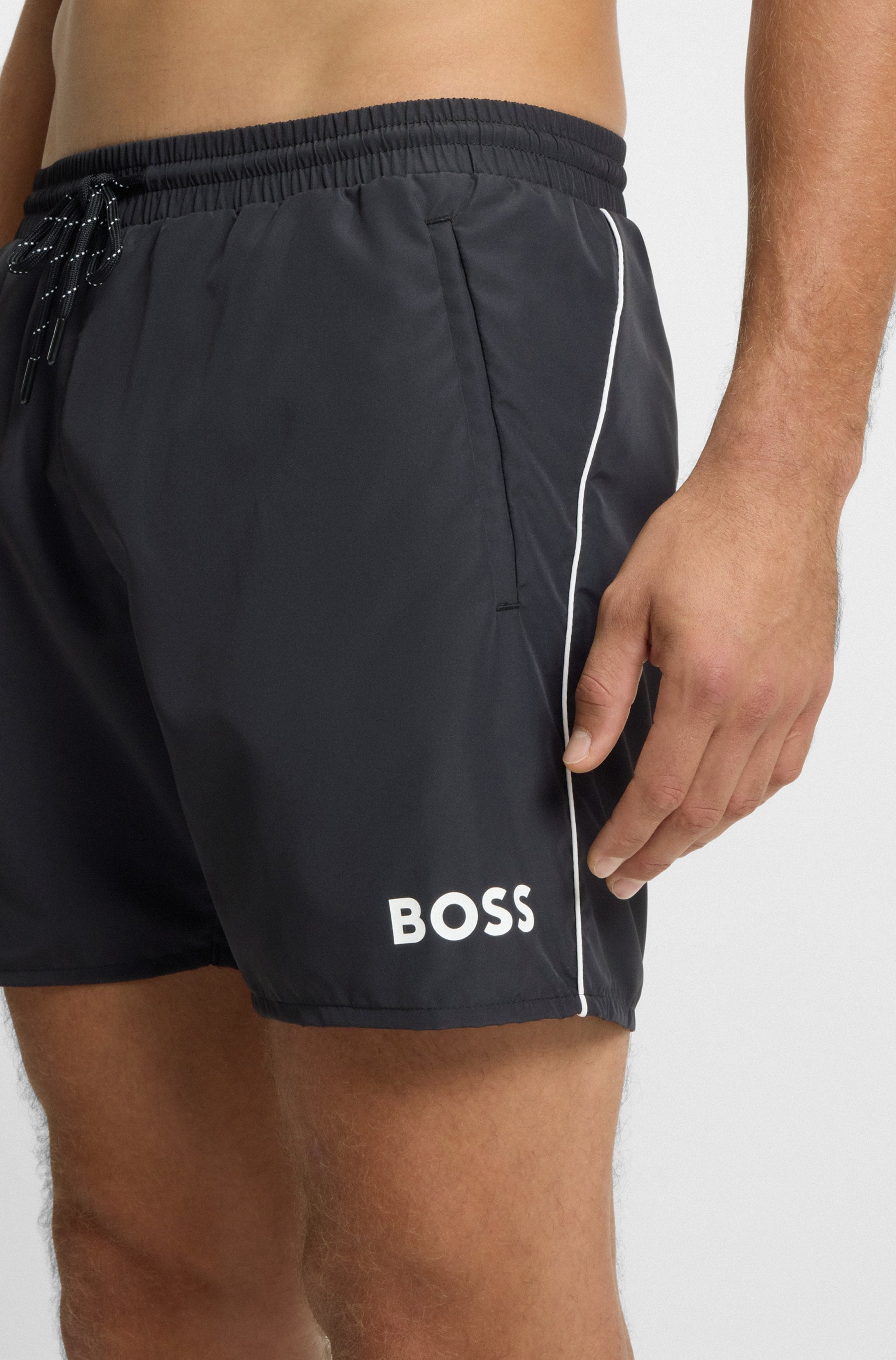 BOSS Short de bain »Starfish« mit Kontraststreifen