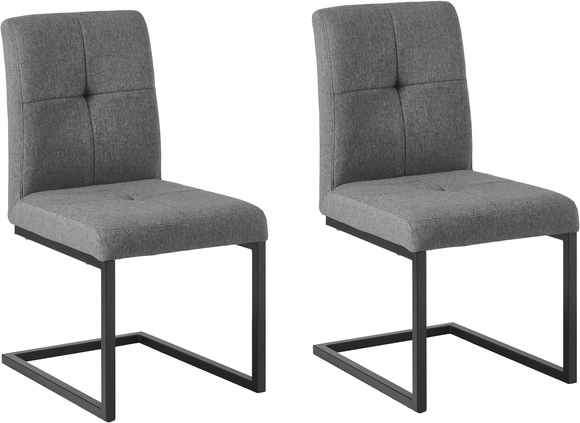 GOODproduct Eckbankgruppe »Geranie, Sitzgruppe, Eckbank inkl. Stauraum, Esstisch, 2 Freischwinger« Set, Eckbank inkl. Stauraum wahlweise links und rechts montierbar, 4 tlg. tlg. Eckbank wahlweise links und rechts montierbar