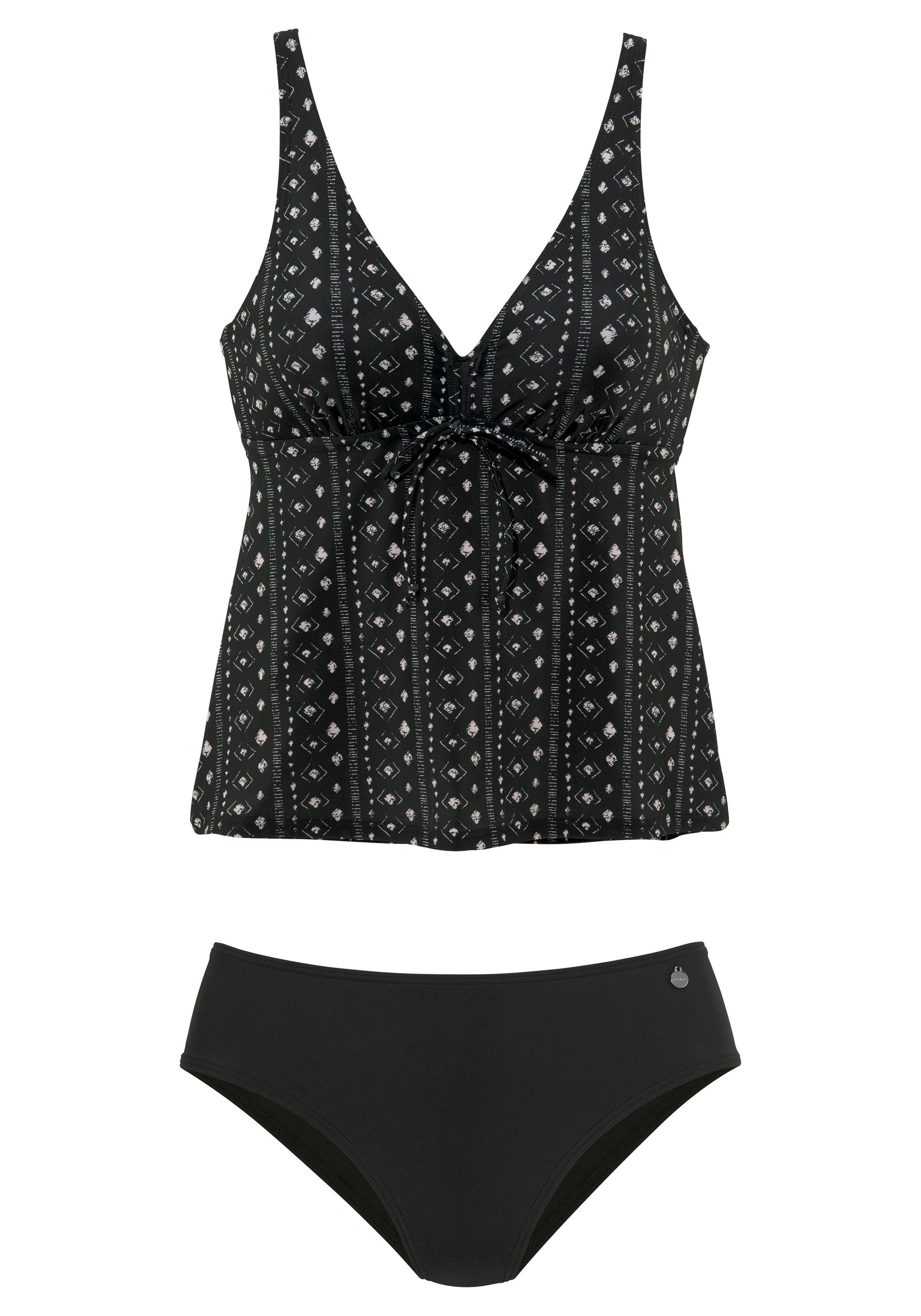 LASCANA Bügel-Tankini mit grafischem Print