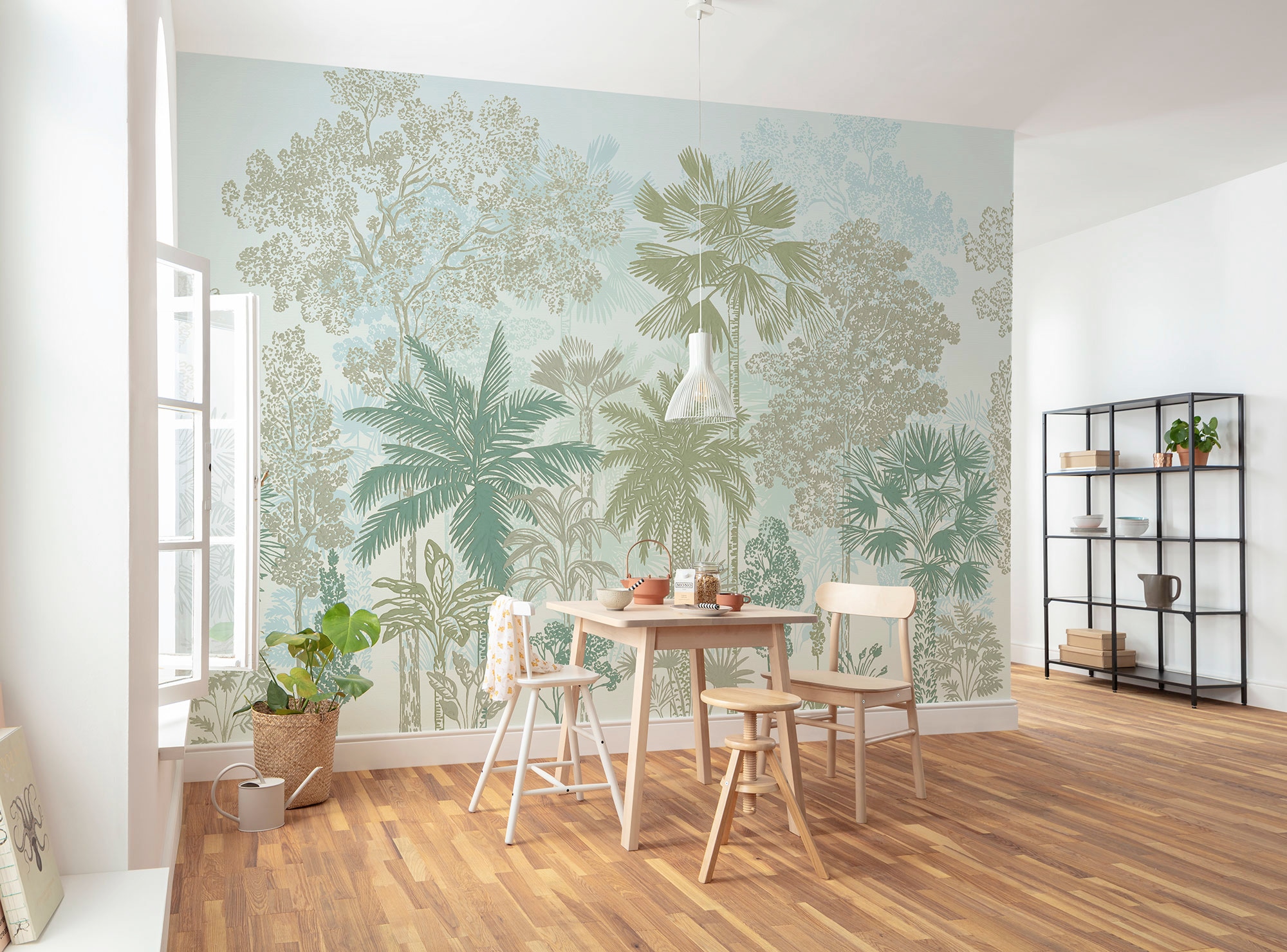 Komar Vliestapete »Digitaldruck Vlies - Milla de Palma - Grösse 350 x 250 cm«, bedruckt, Wohnzimmer, Schlafzimmer