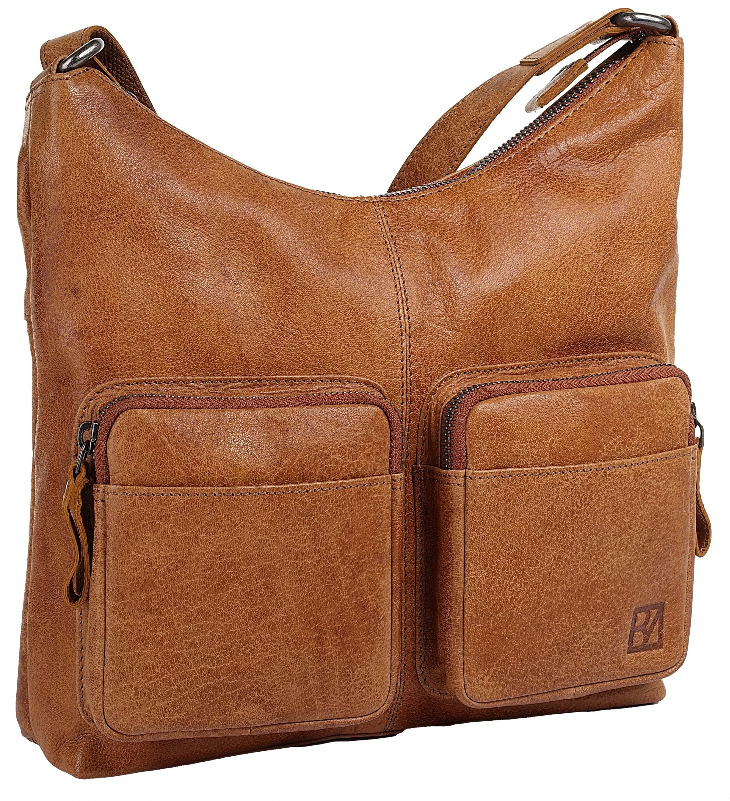 BODENSCHATZ Umhängetasche echt Leder