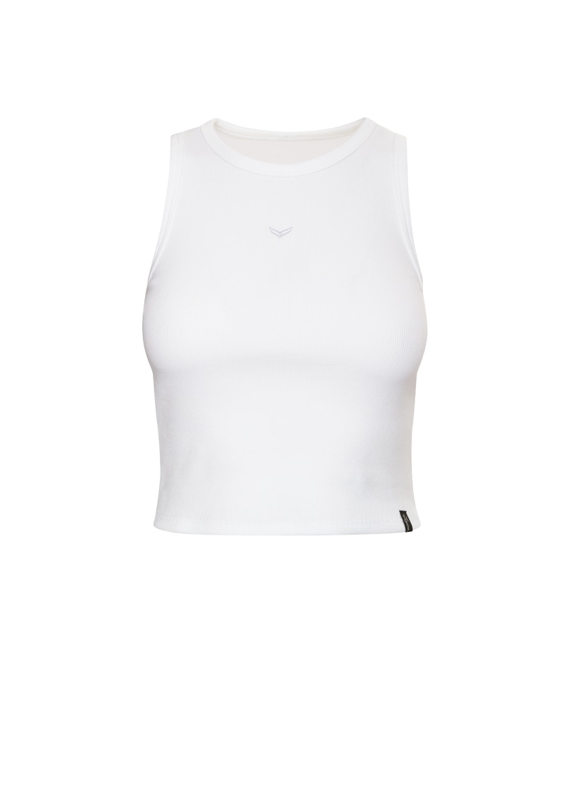 Trigema Crop-Top »TRIGEMA Cropped Top aus elastischem Doppelripp«, (1 tlg.)