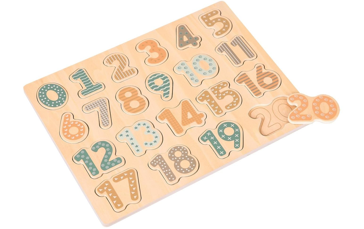 Spielba Lernspielzeug »Puzzle Zahlen«