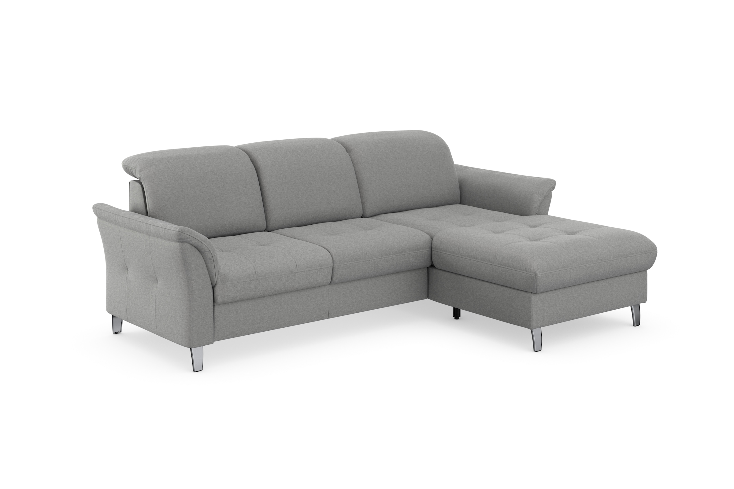 sit&more Ecksofa »Maggiore L-Form« wahlweise mit Kopfteilverstellung, Bettfunktion und Bettkasten