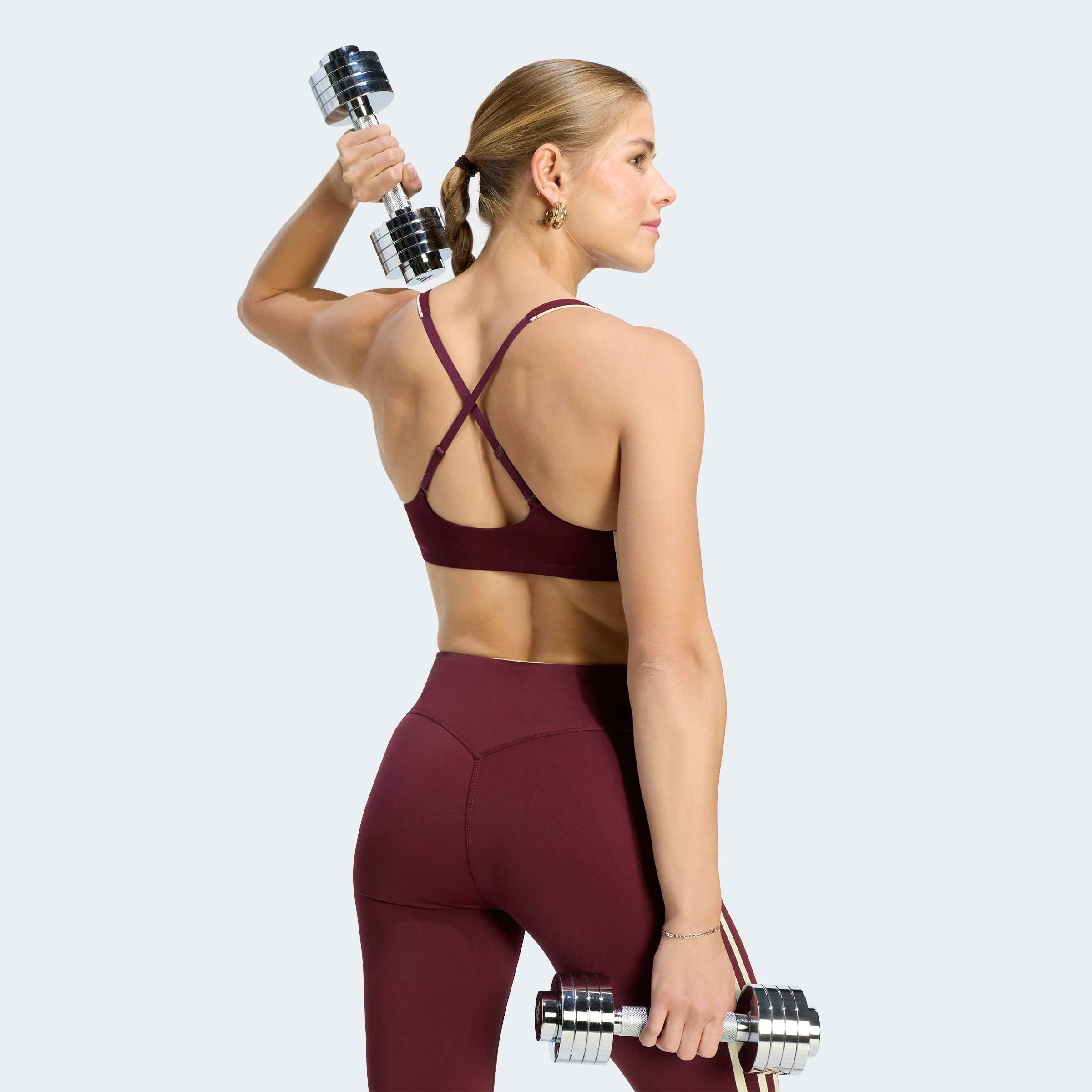 adidas Performance Soutien-gorge de sport »ADIDAS ORIGINALS SPORT-BH, LEICHTER HALT« mit verstellbaren Trägern, für Training und Alltag
