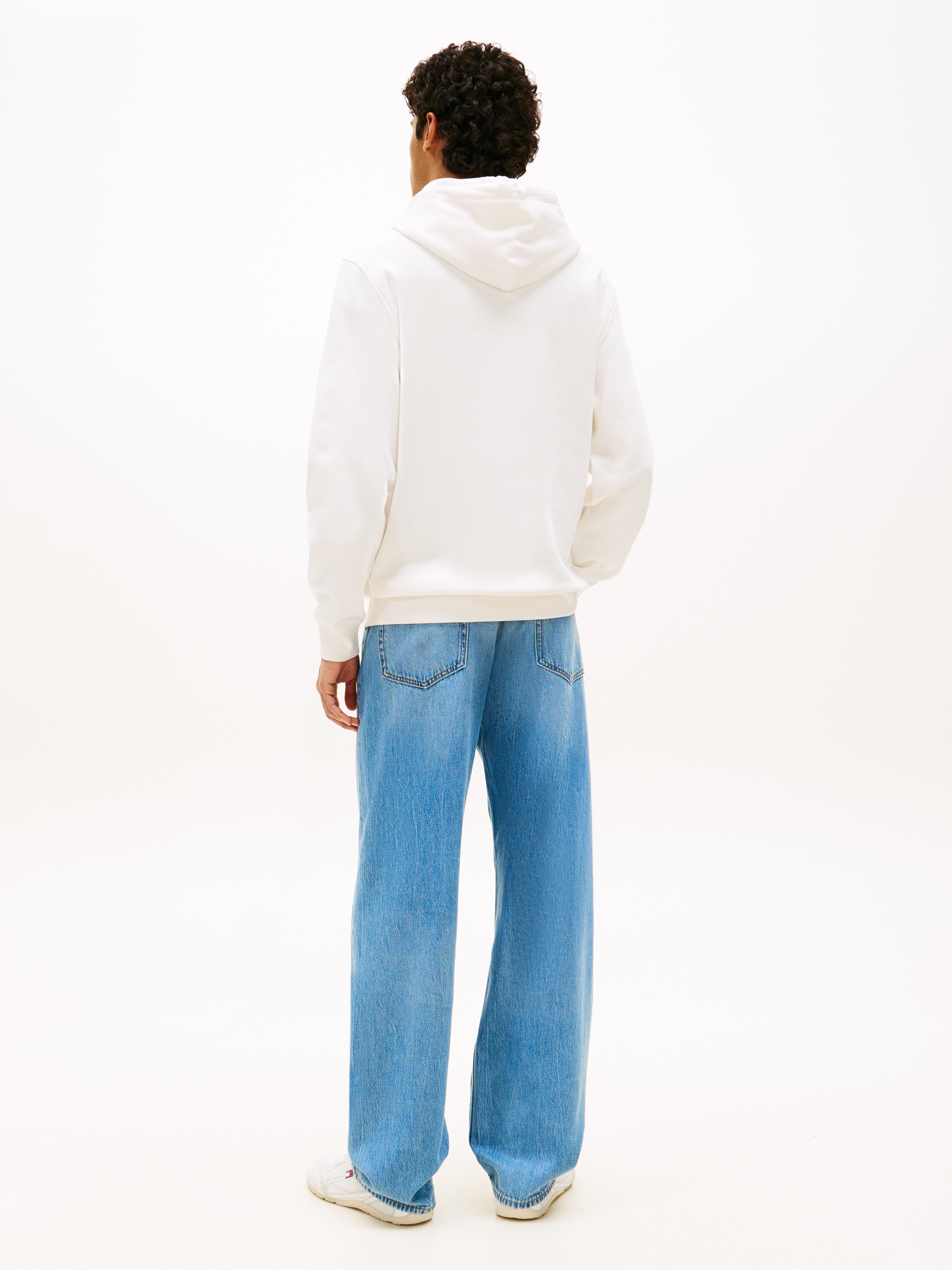 Tommy Jeans Hoodie »TJM REGULAR LINEAR LOGO HOODIE EXT«, mit Logo-Stickerei
