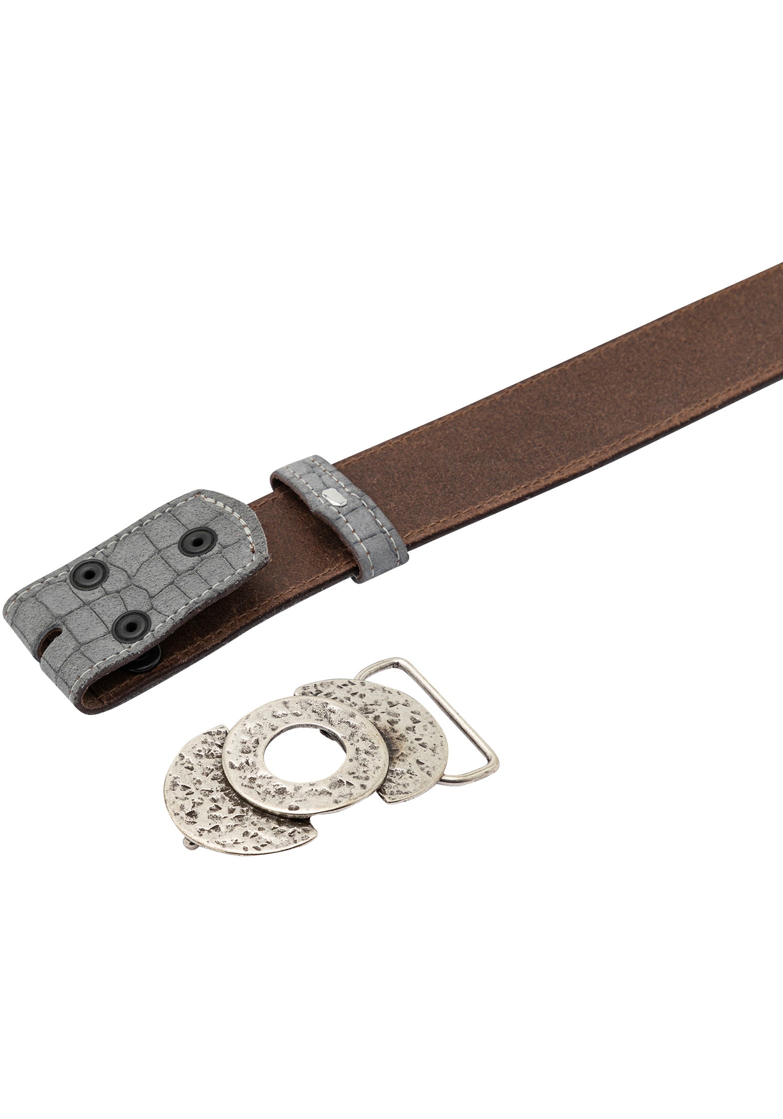 RETTUNGSRING by showroom 019° Ledergürtel mit austauschbarer Schliesse »Kreiso«