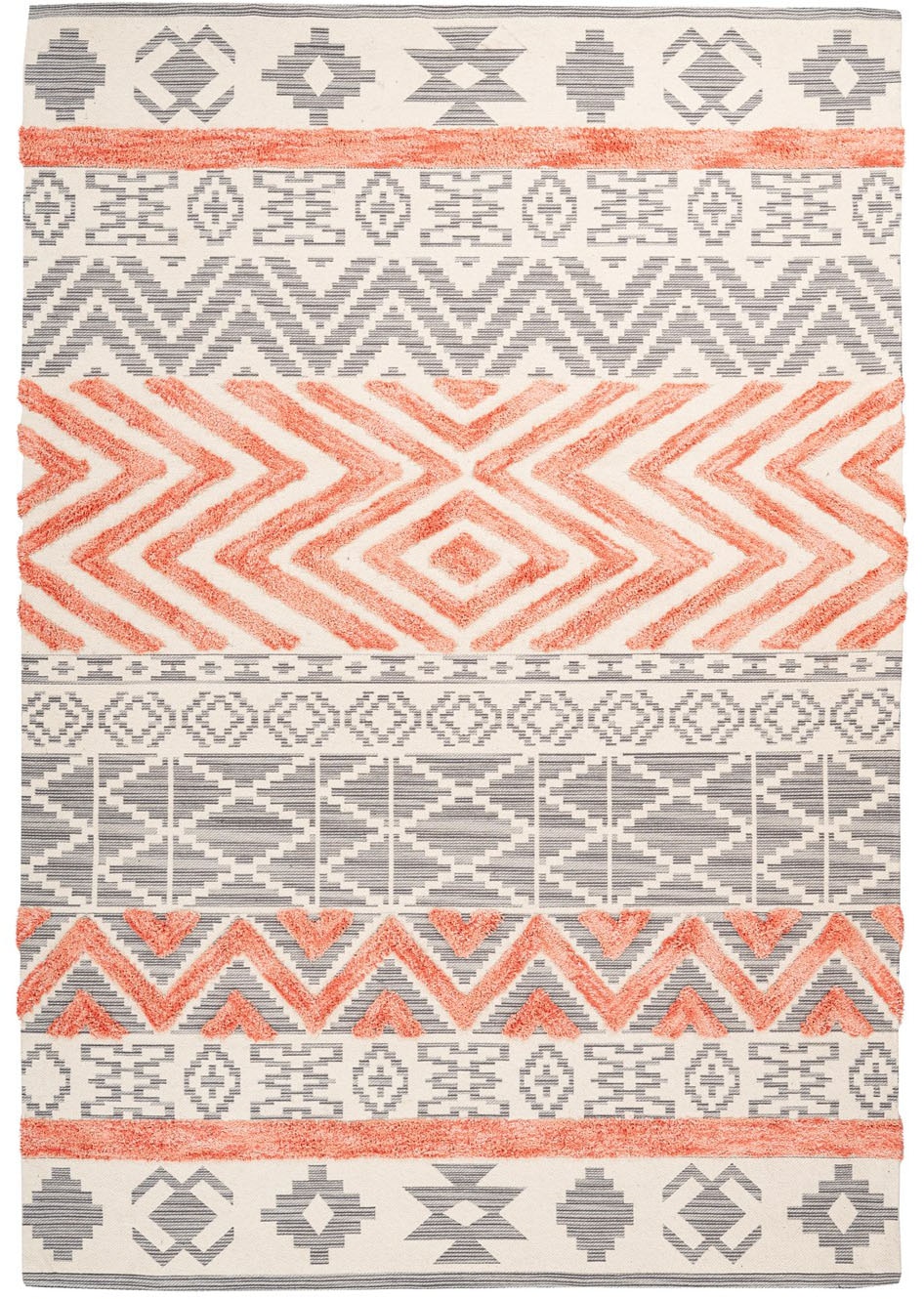 Arte Espina Teppich »Ethnie 100« rechteckig 10 mm Höhe 3D-Design, Kurzflorteppich, Ethno-Design