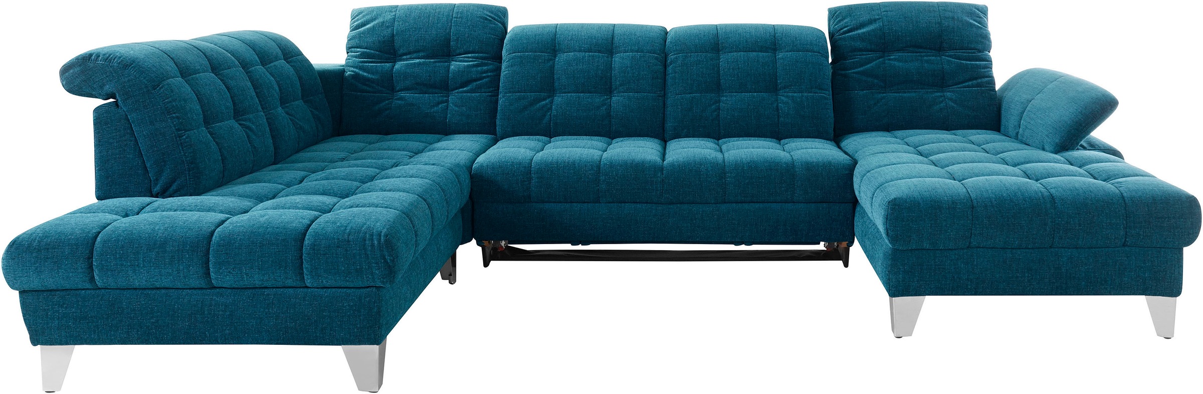 Image of Places of Style Wohnlandschaft »Bardi«, mit Sitztiefenverstellung wahlweise mit Bettfunktion und Bettkasten, Kopfteil- und Armlehnverstellung bei Ackermann Versand Schweiz