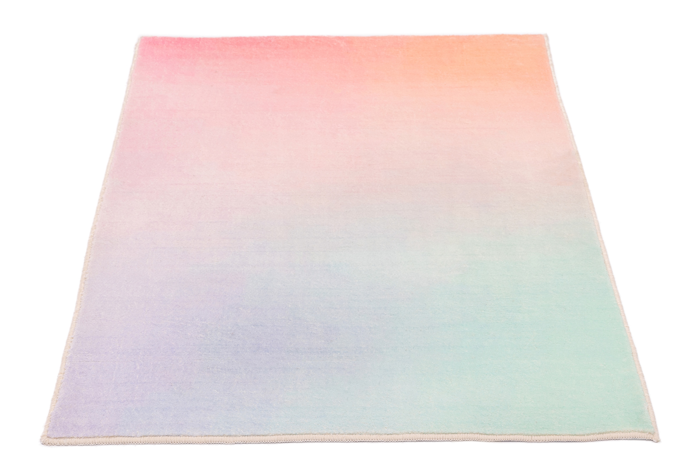 Gino Falcone Badematte »Ariella GF-154«, rutschhemmend beschichtet, fussbodenheizungsgeeignet, Badteppich, bedruckt, modernes Design, Farbverlauf, weich & kuschelig