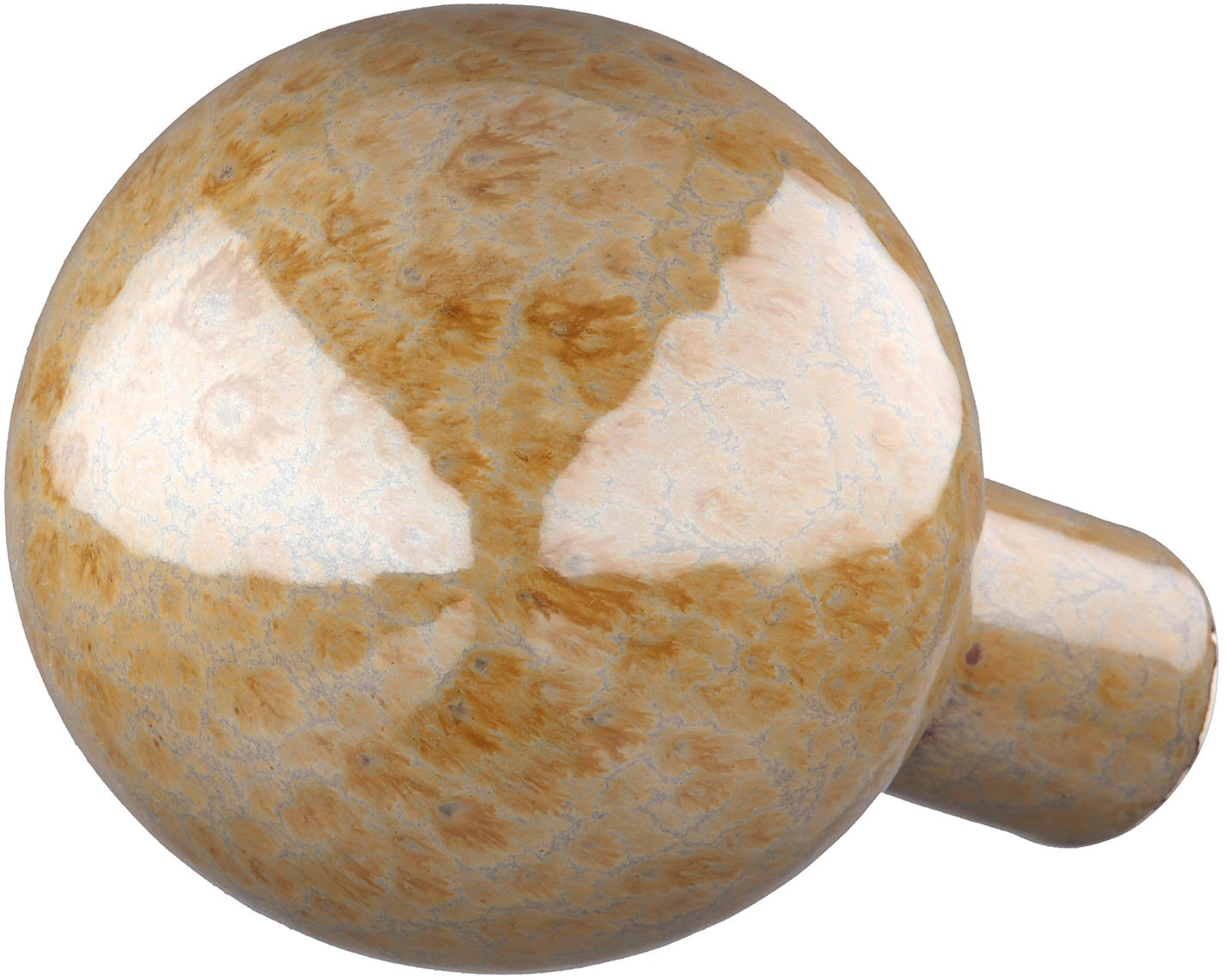 GILDE Vase de table »Deckelvase Mora braun H. 28,5 cm«