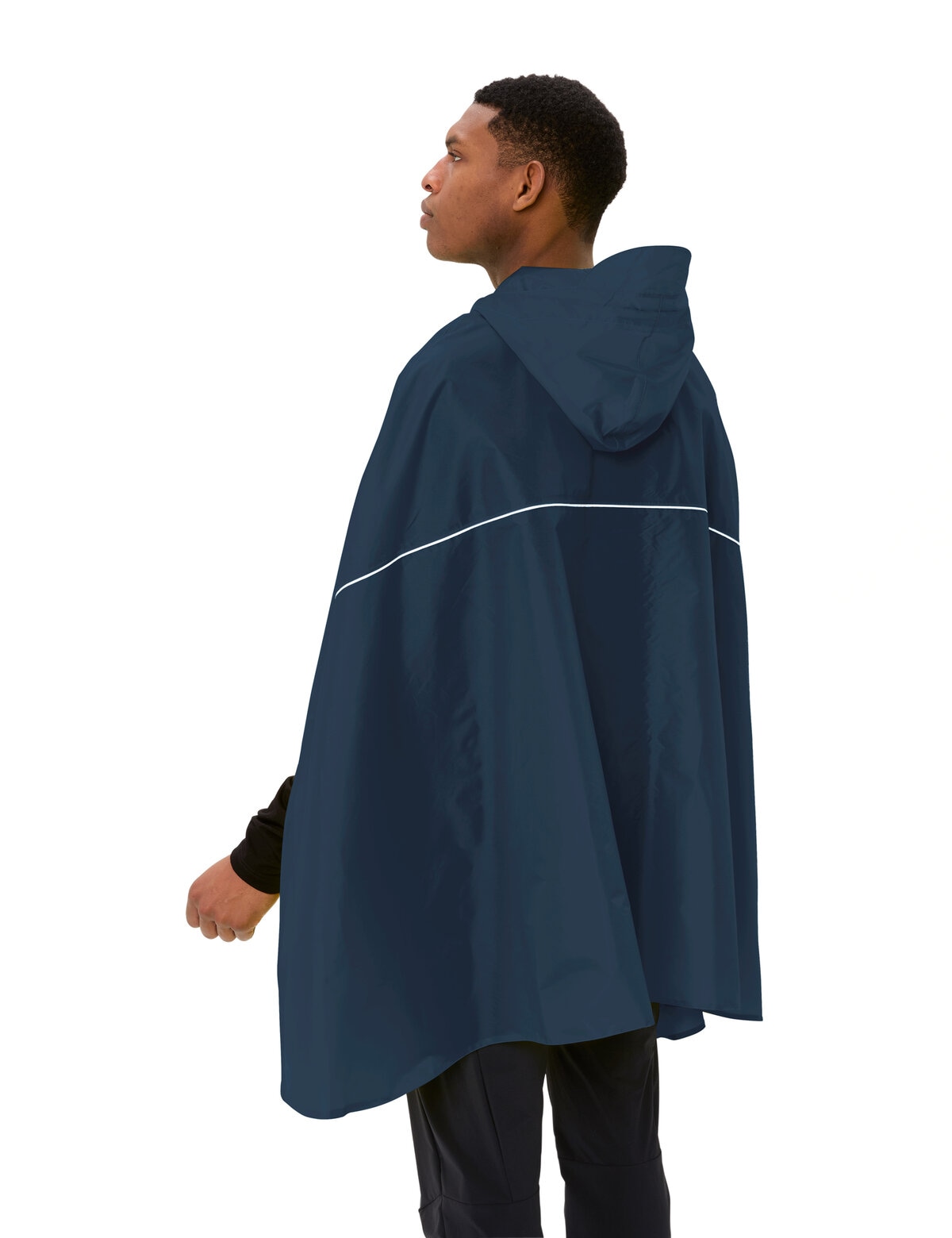 VAUDE Poncho de pluie »VALDIPINO PONCHO« für Radsport und Outdoor-Aktivitäten, leichtes Material