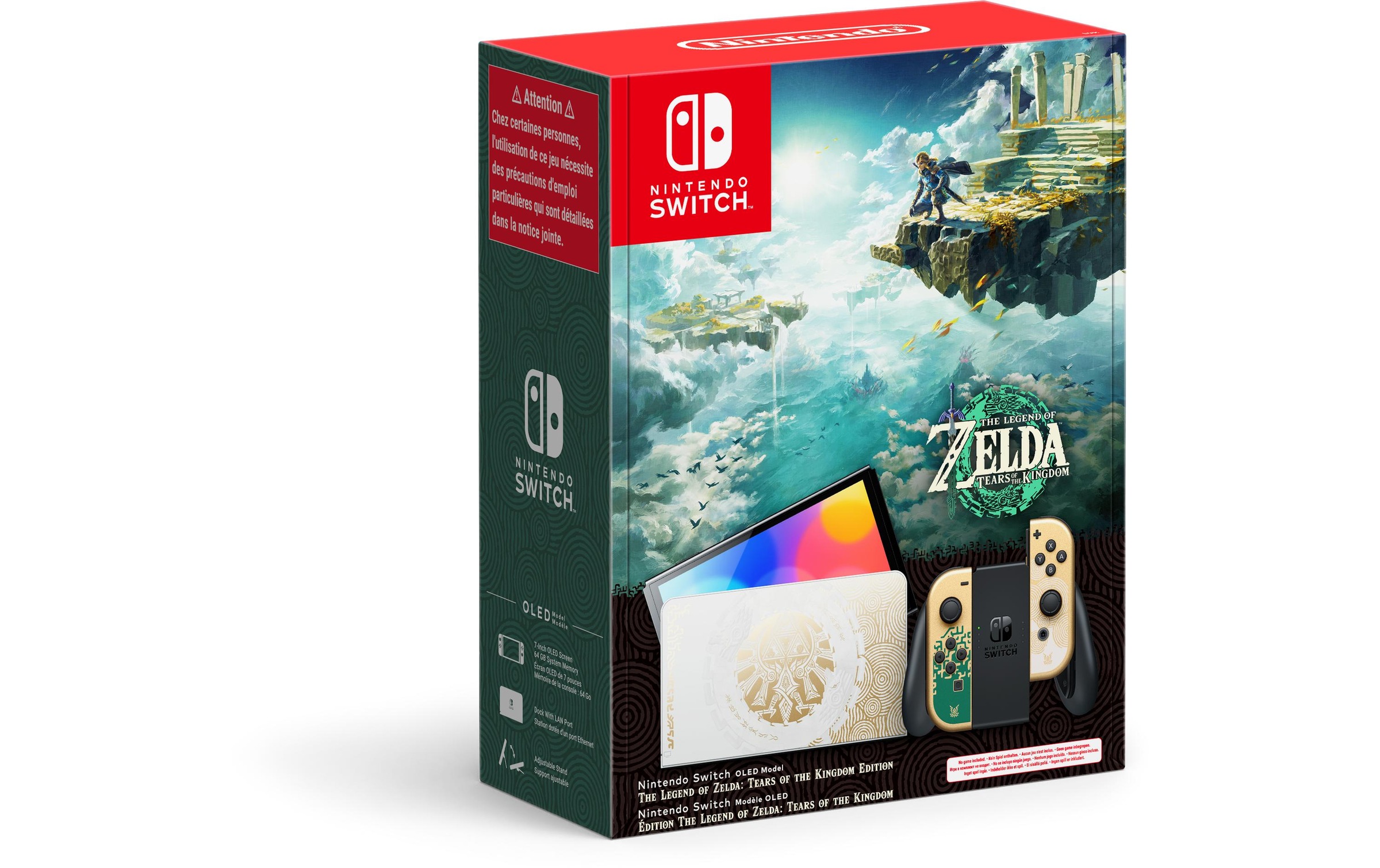 Nintendo Spielekonsole »Nintendo Switch OLED Zelda TOTK Edition«