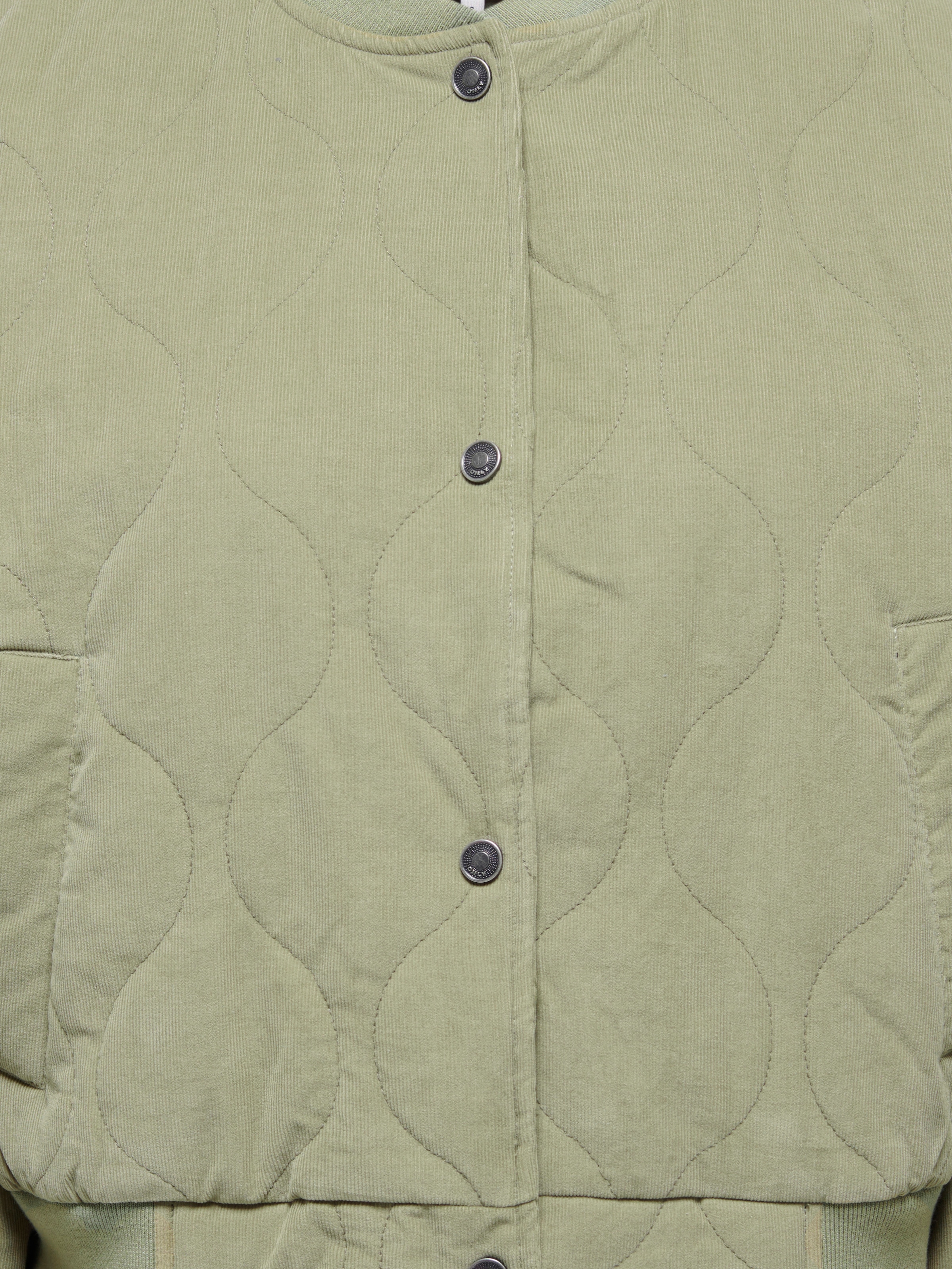 ONLY Veste en velours côtelé »ONLSAP CORDUROY BOMBER CC OTW« gesteppte Details