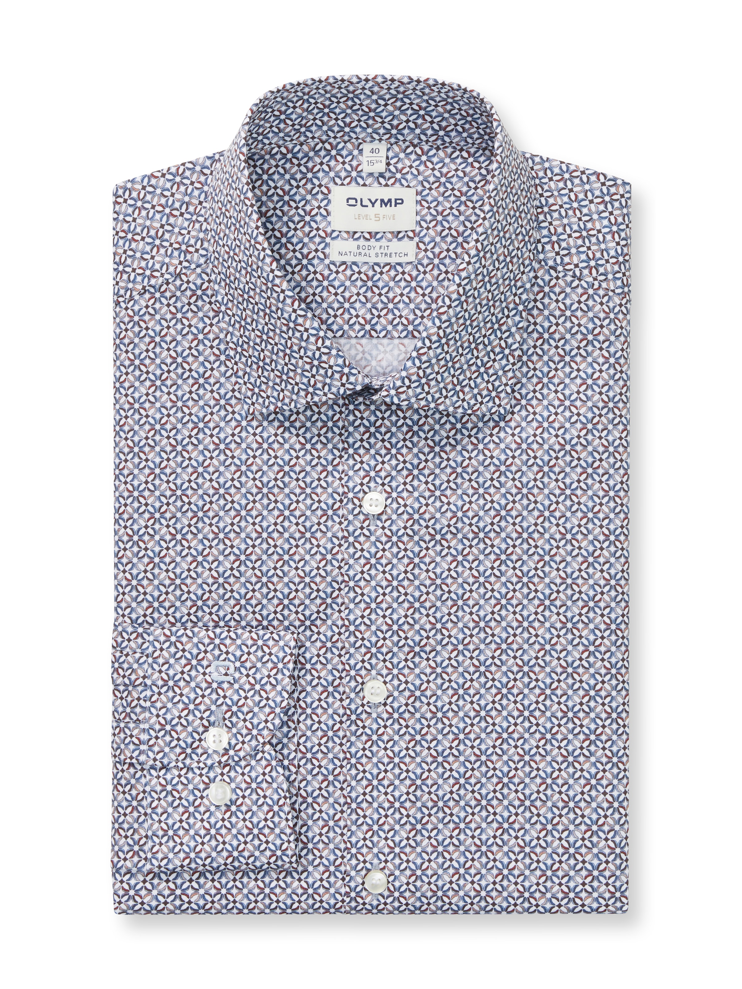 OLYMP Chemise à manches longues »Level Five« body fit, Businesshemd, New York Kentkragen