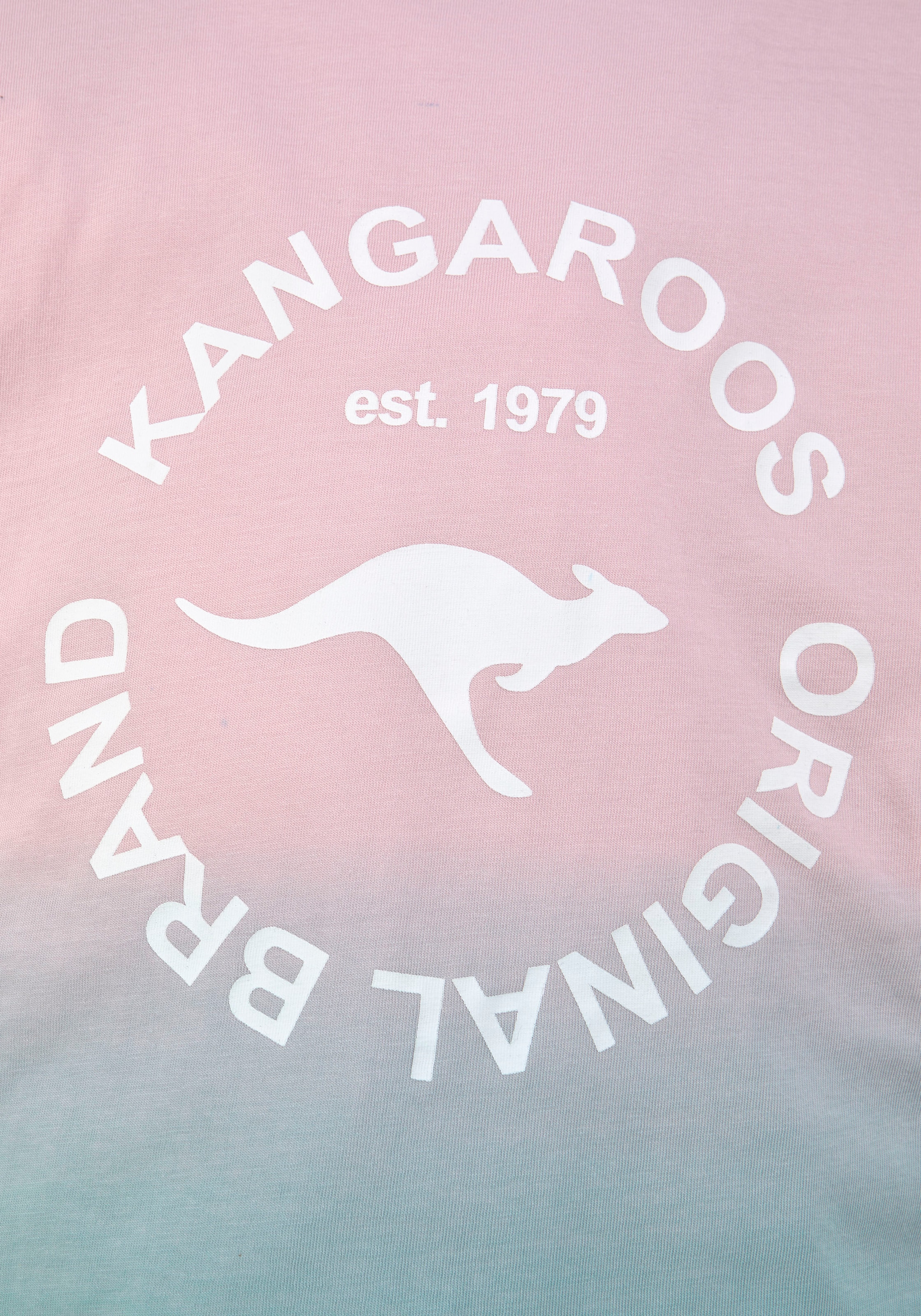 T-Shirt, bequemer Weite KangaROOS auf in versandkostenfrei