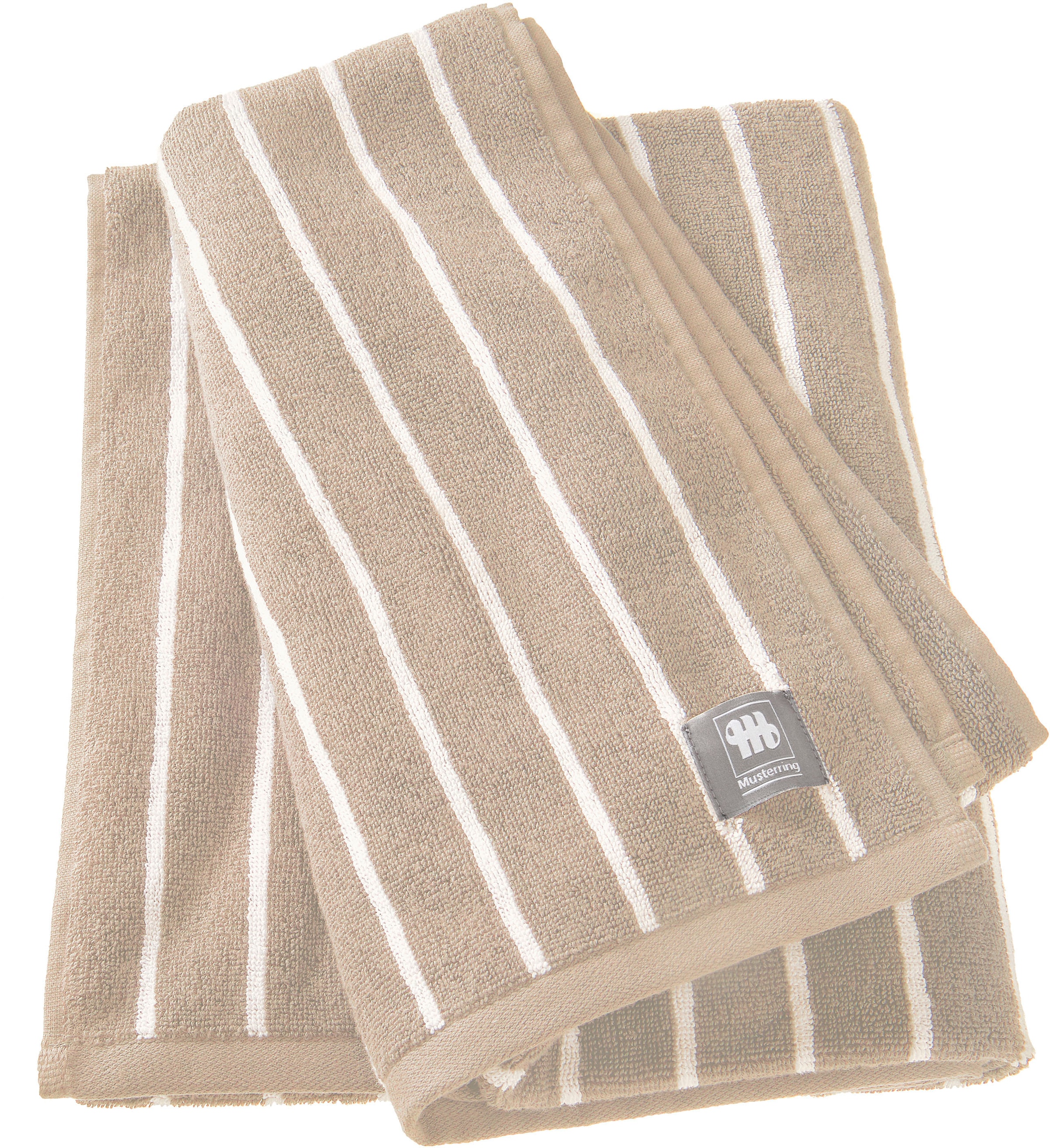 Image of Musterring Badetuch "Needlestripe" hautschmeichelnd, super weich