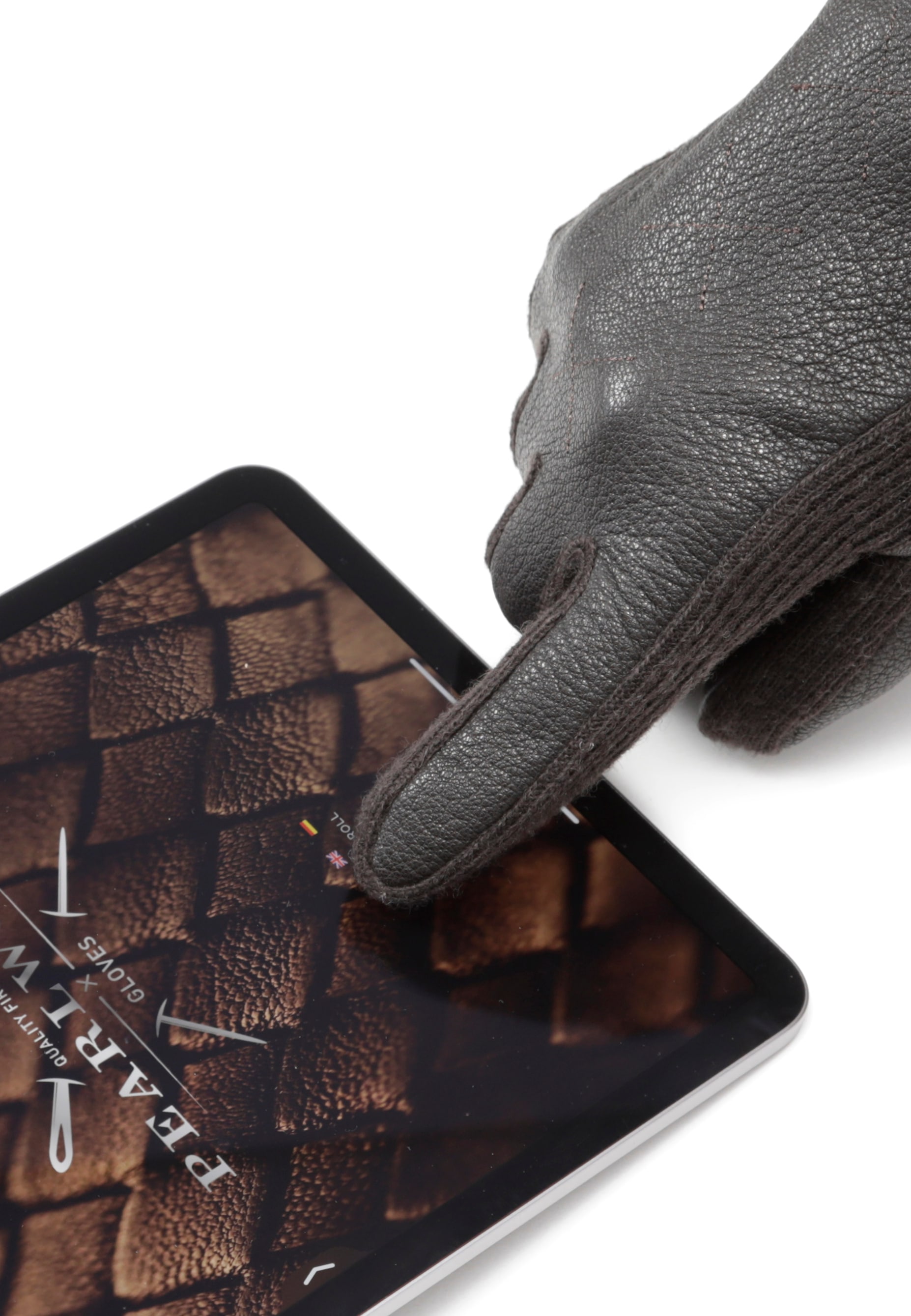 PEARLWOOD Gants tricotés »NICK« 1 Paar,  weiches Fleecefutter, Elastischer Strickbund