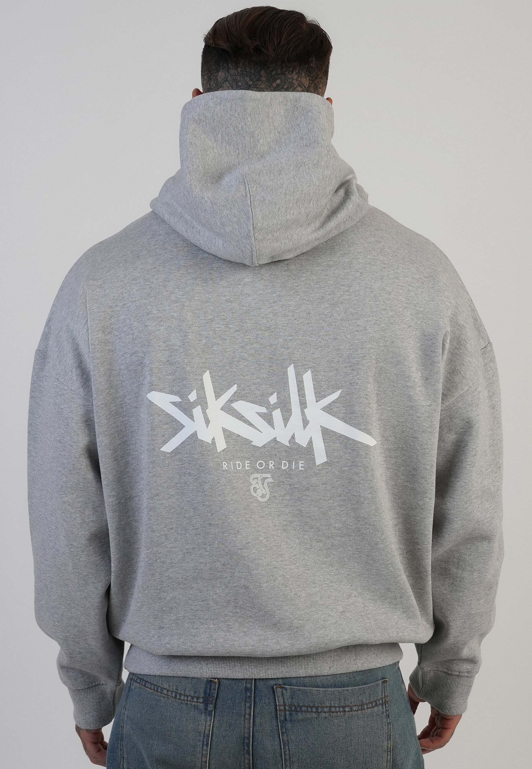 Siksilk Pull à capuche »Siksilk Kapuzenpullover Graphic Hoodie«