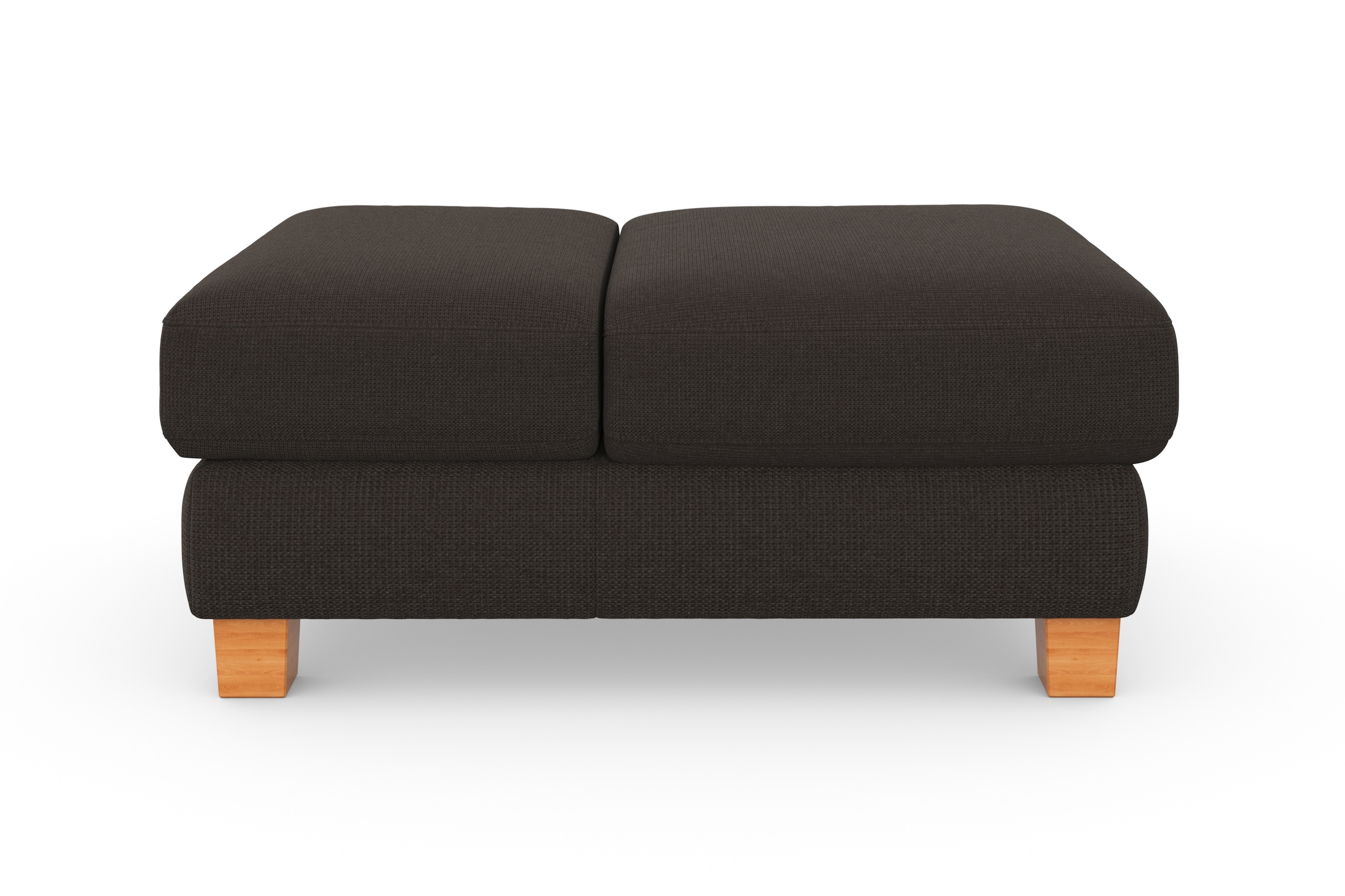 sit&more Polsterhocker »Dundee« mit Klappfunktion, Federkern und hochwertigen Massivholzfüssen