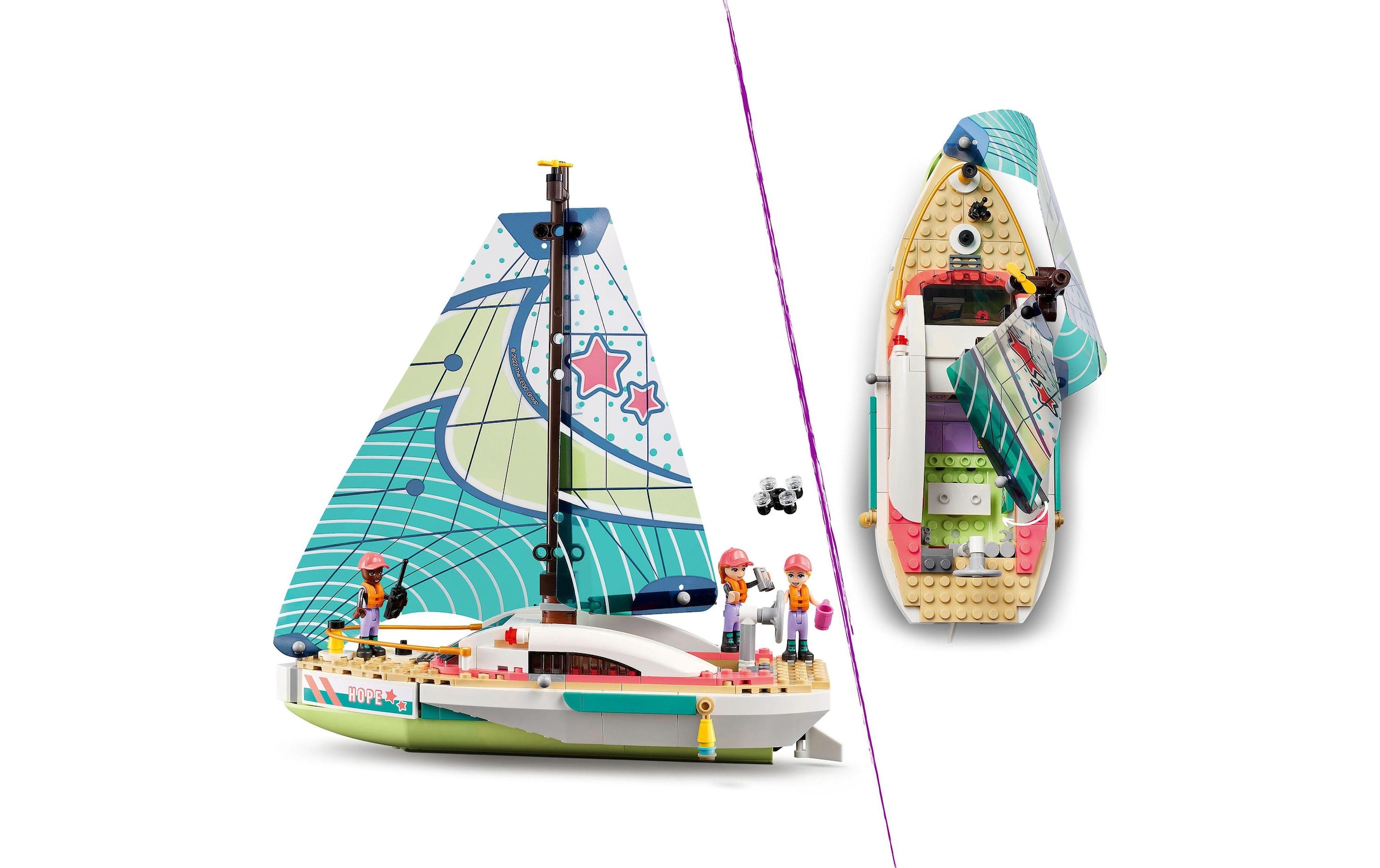 LEGO® Spielbausteine »Stephanies Segelabent«