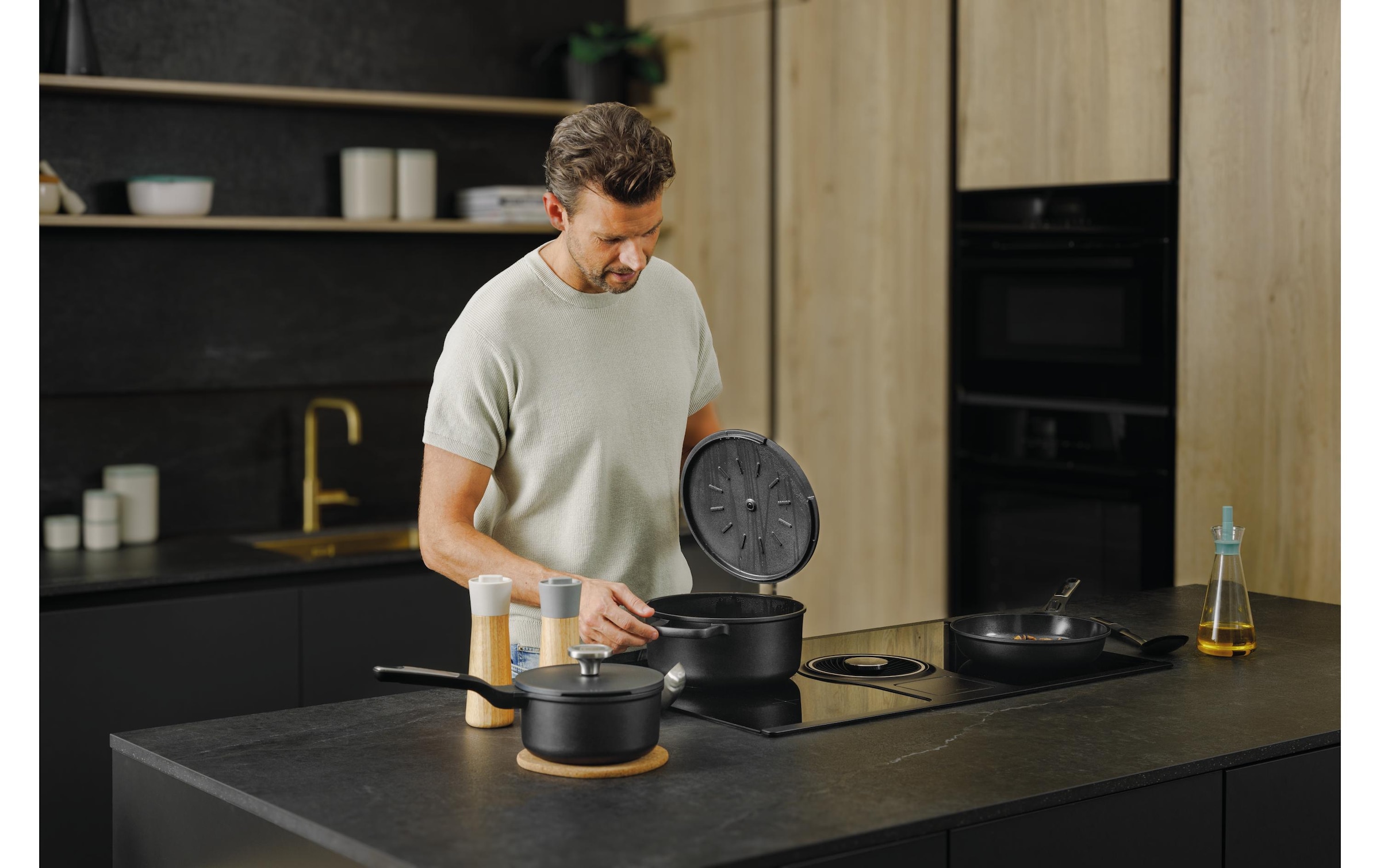 BergHOFF Kasserolle »Leo Phantom 18 cm mikt Deckel«