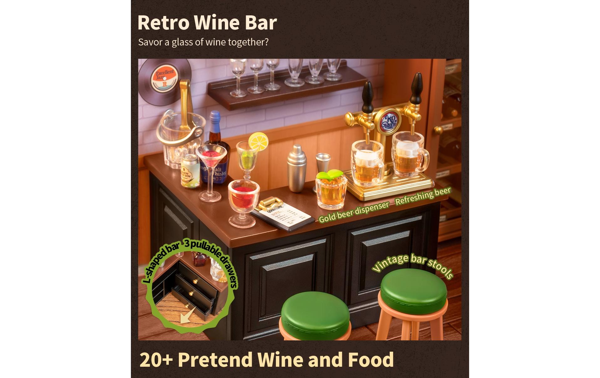   Modellbausatz »RoboTime Leisurely Cheers Bar«