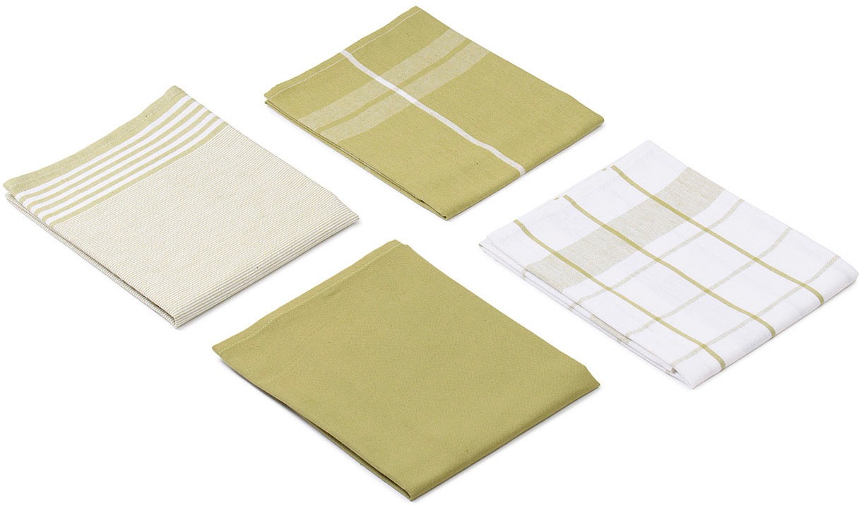 Gözze Chiffon à vaisselle »Geschirrtücher, Des. 60057« kariert, gestreift und unifarben