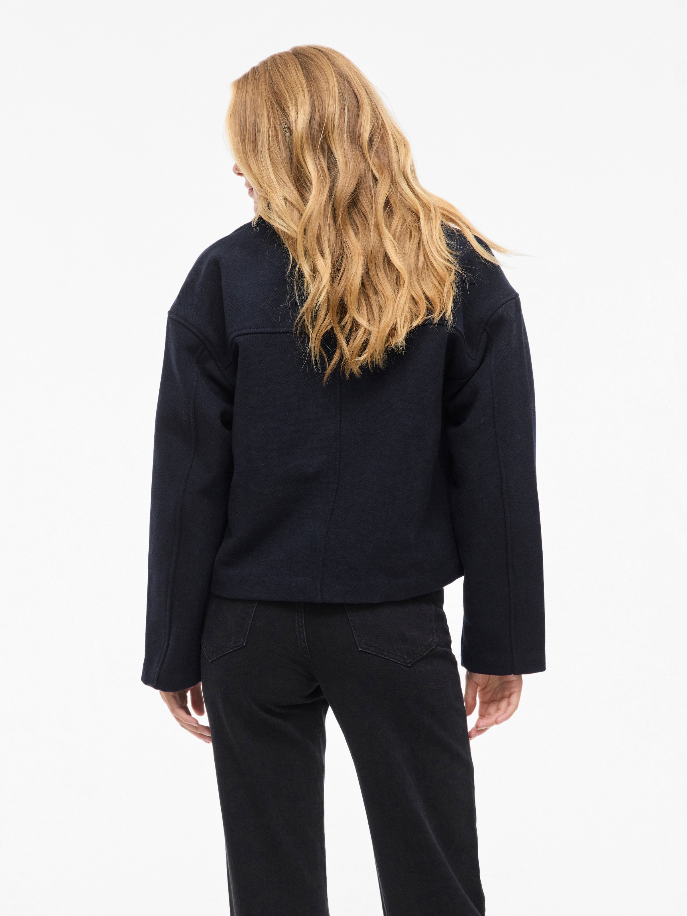 Vila Veste courte »VIKAMINA L/S V-NECK JACKET - NOOS«