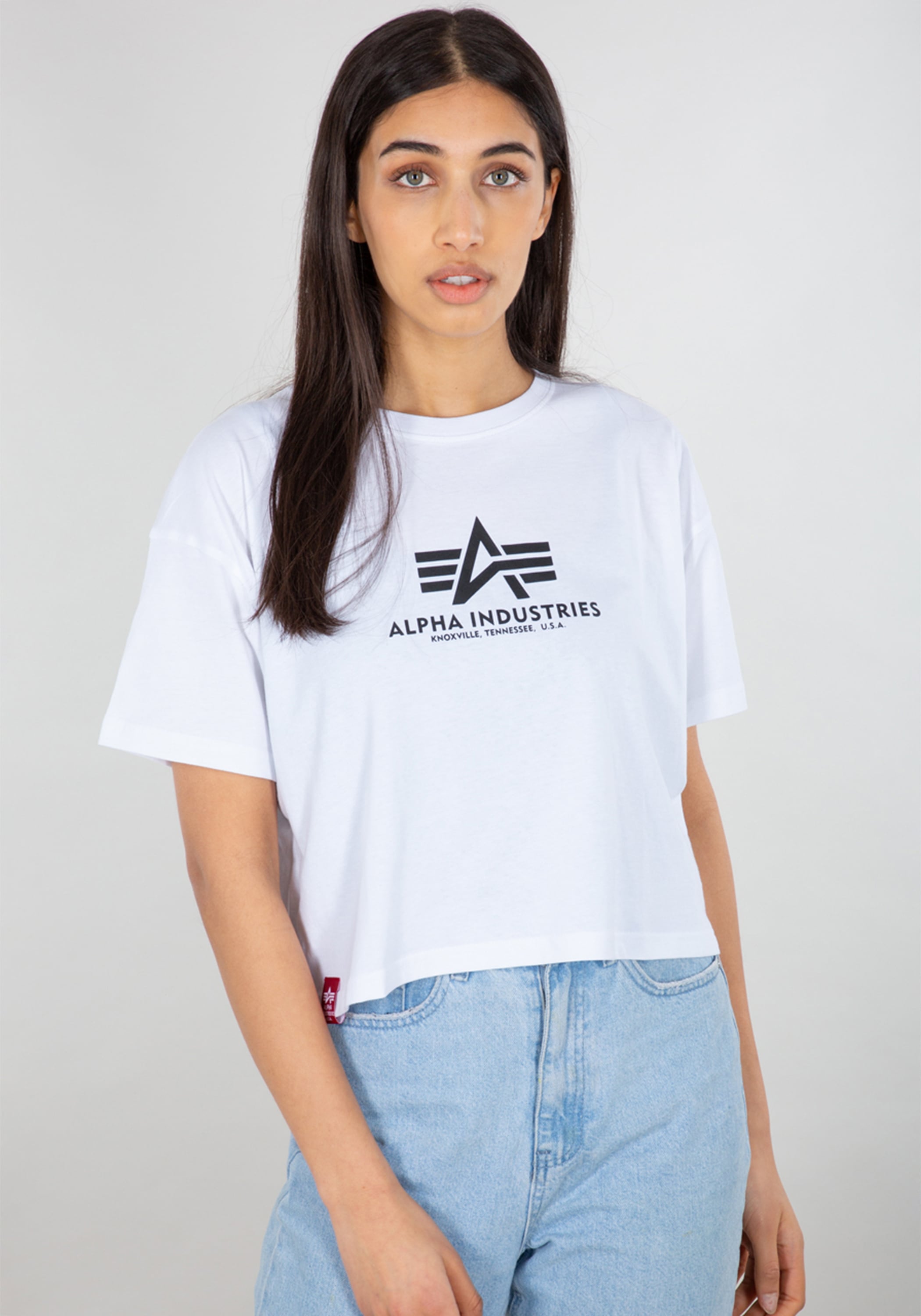 ♕ Alpha Industries versandkostenfrei auf Wmn« Basic T Industries T-Shirt Women COS »Alpha - T-Shirts