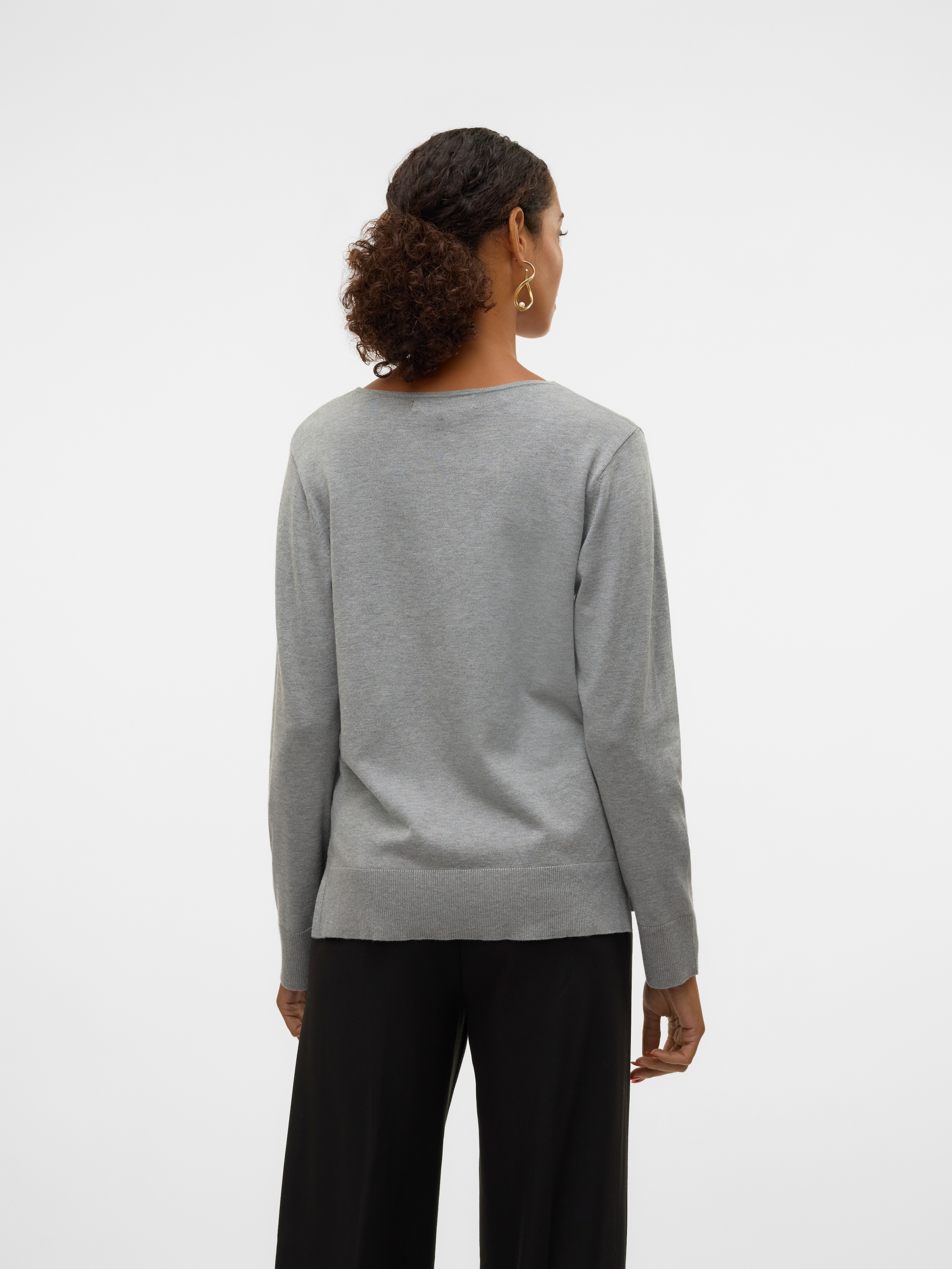 Vero Moda Pull en tricot »VMSILJE LS V-NECK PULLOVER GA NOOS«