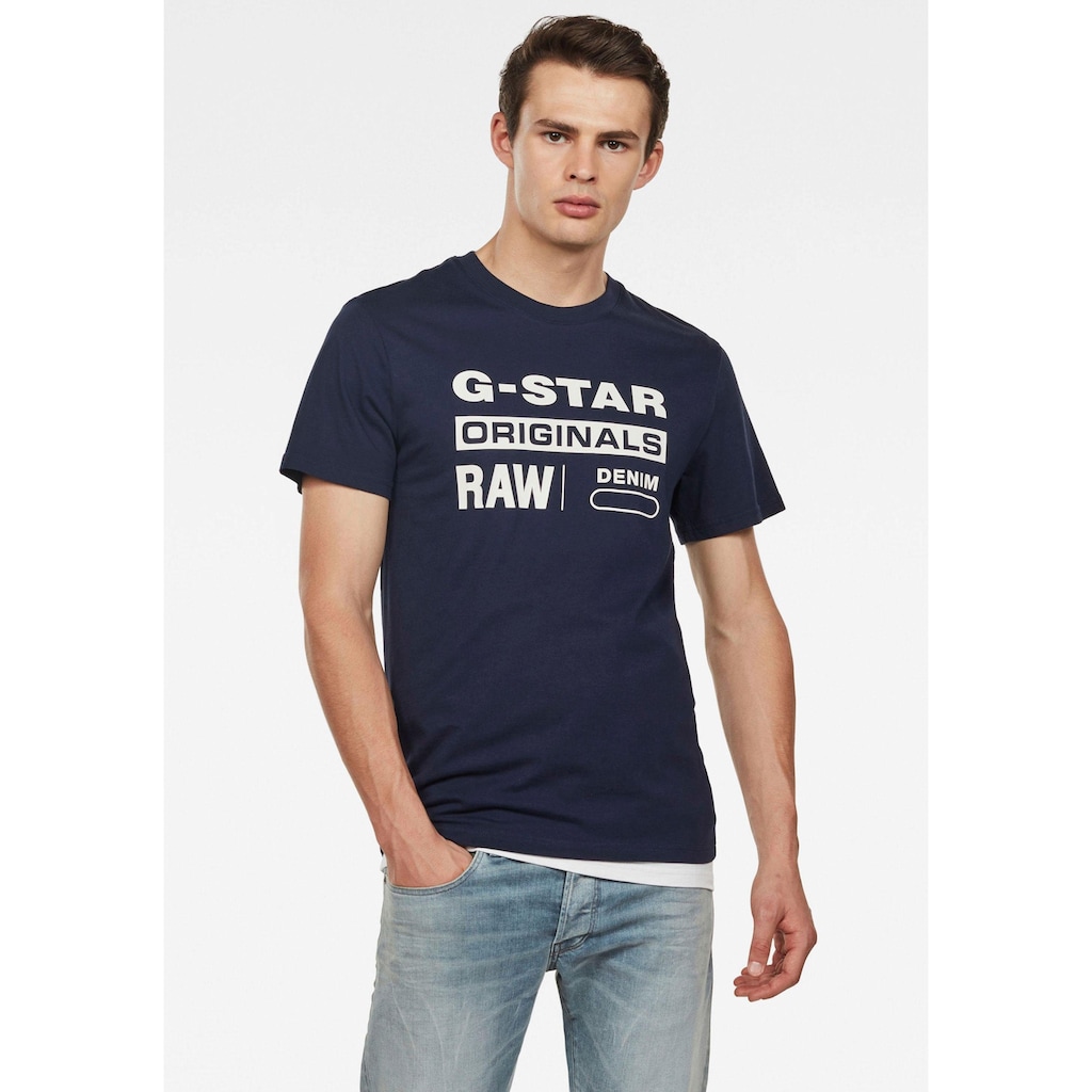 G-Star RAW Rundhalsshirt »Swando«