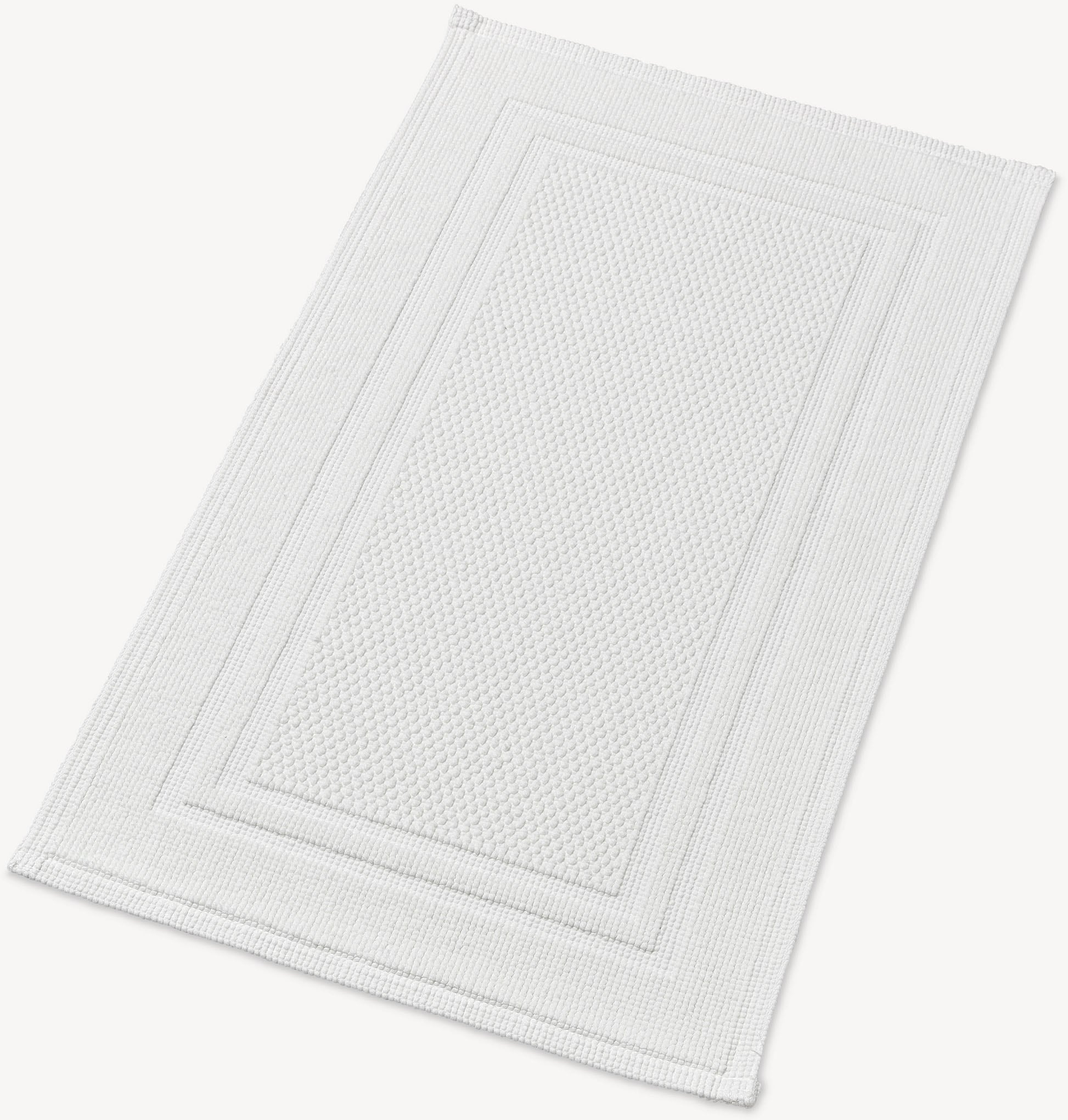 Image of Christy Badematte "Fina" Höhe 8 mm fussbodenheizungsgeeignet Luxusbadematte in Premium Qualität, elegantes Design, 50 x 80, 2er Set