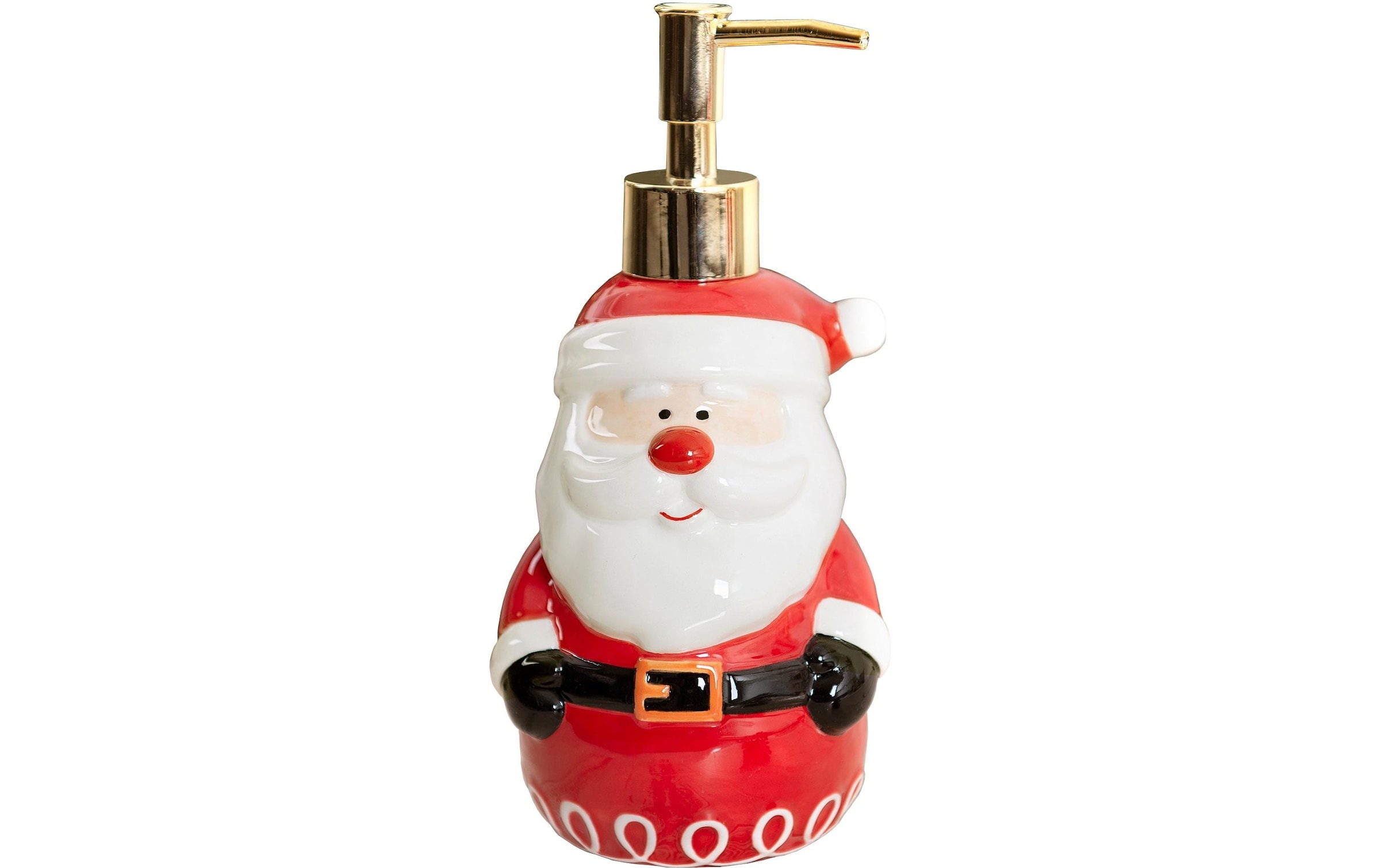 Seifenspender »Santa Claus 390 ml, Rot/Schwarz/Weiss«