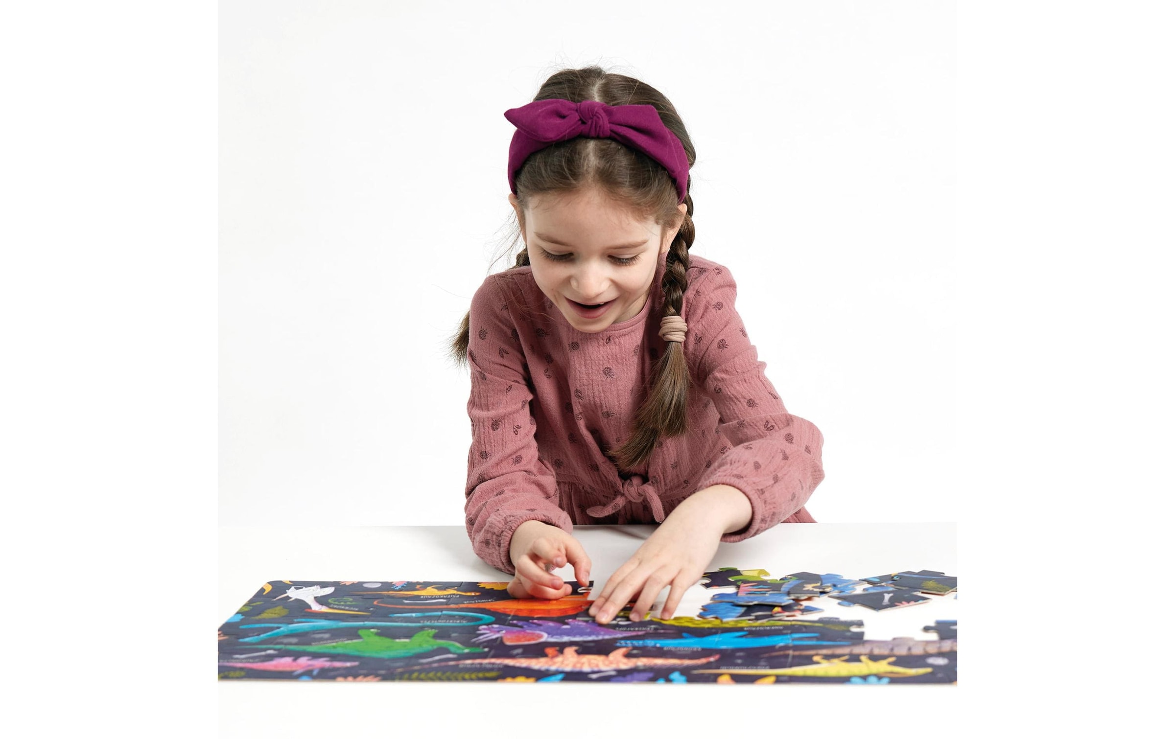   Puzzle »Banana Panda Ich liebe Dinosaurier Puzzle Klassisch Pappe 60 Teile« Englisch, Multilingual