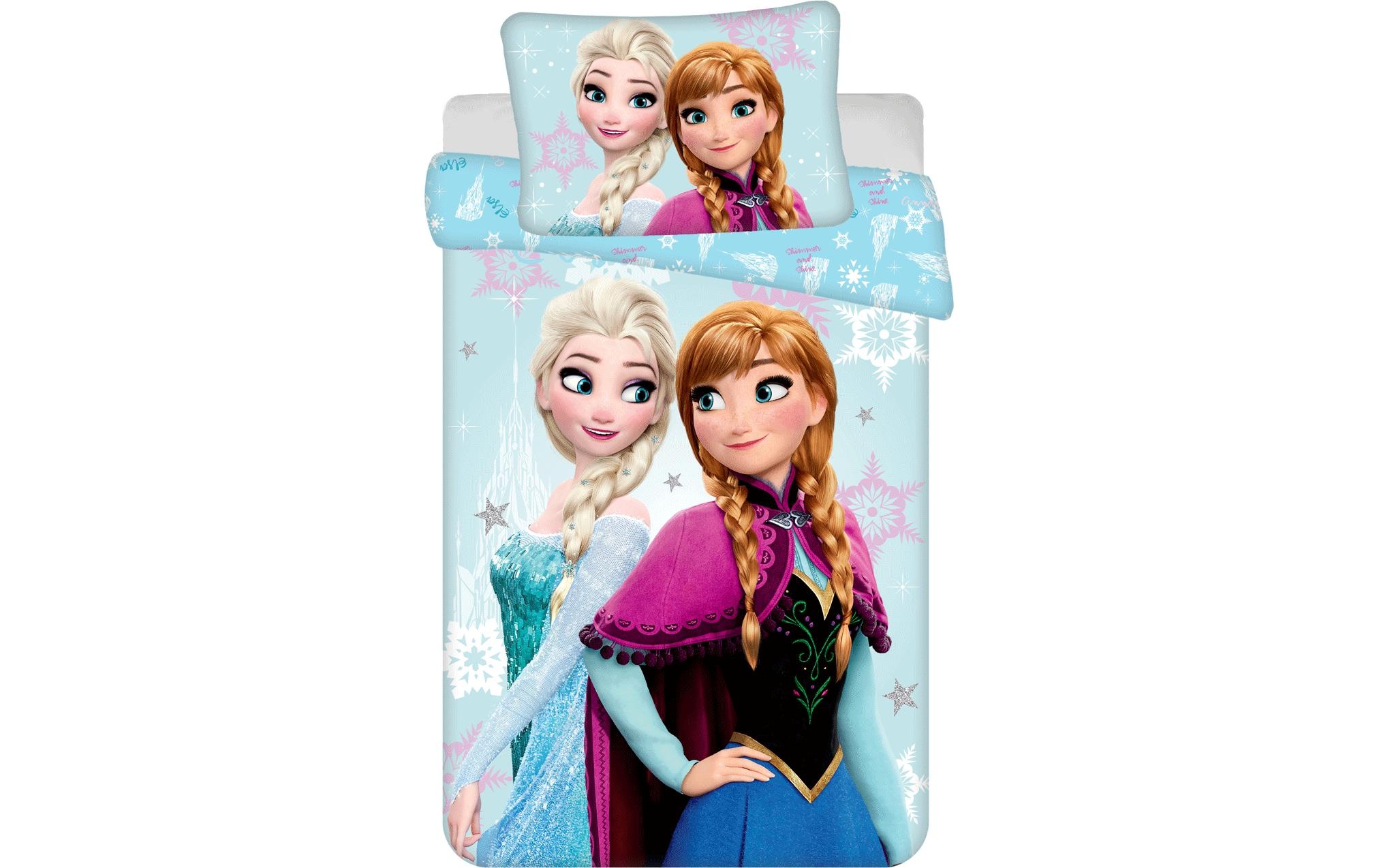 Image of Kinderbettwäsche "Jerry Fabrics Frozen Light 100 x 135 cm + 40 x 60 cm" 2 Stk.