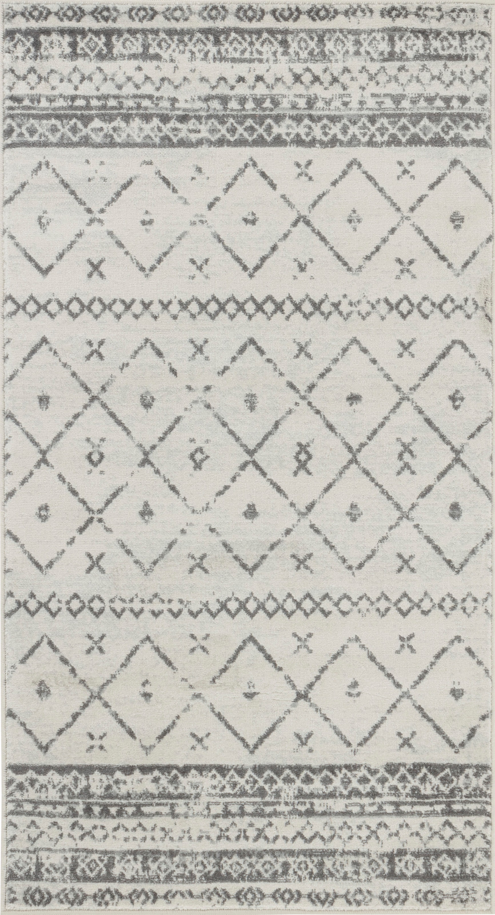 Livabliss Teppich »LIMA«, rechteckig, 9 mm Höhe, Berber, Ethnisch Boho Kurzflor Wohnzimmerteppich, Schlafzimmer
