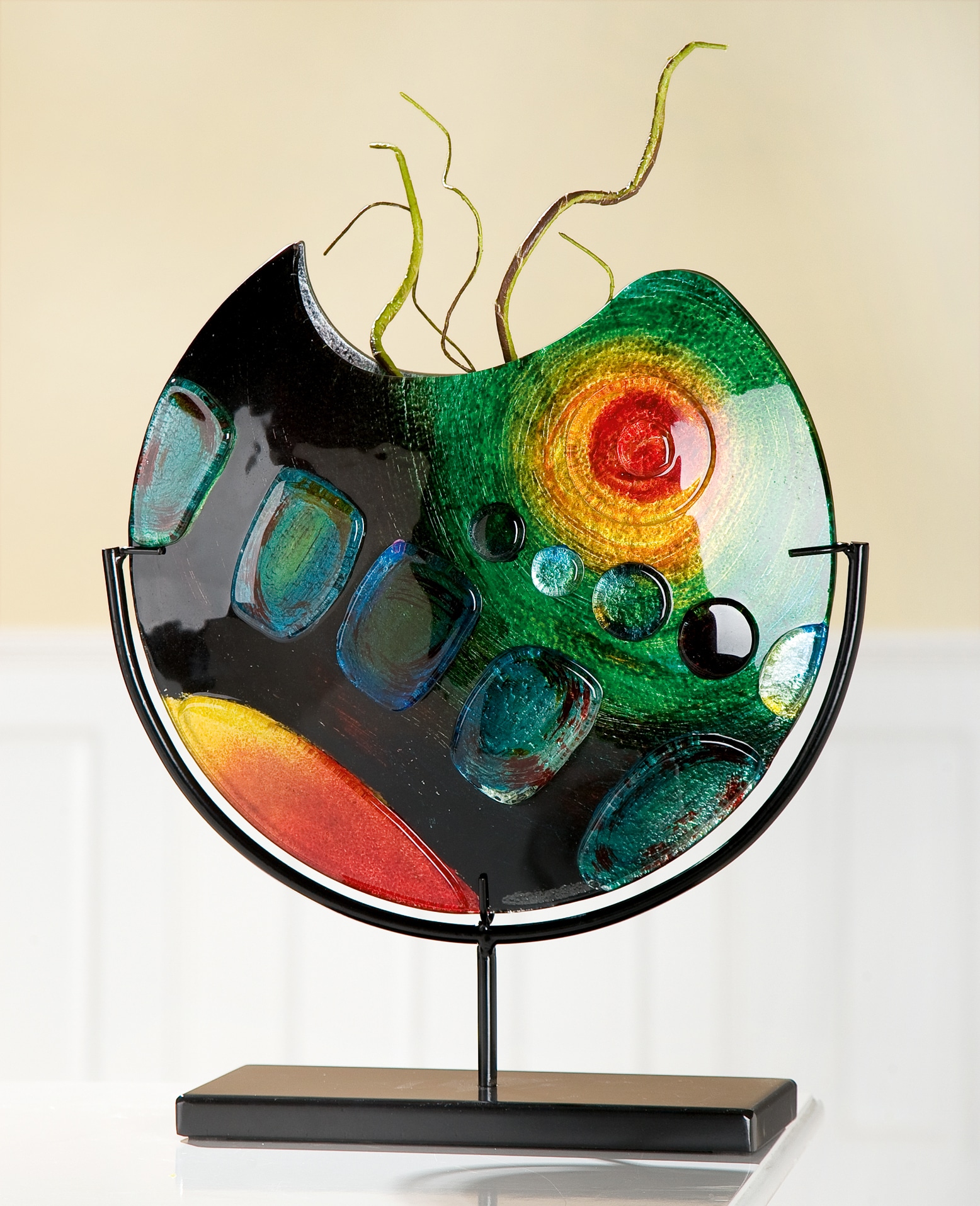 GILDE GLAS art Vase décoratif »Sunrise« aus Glas