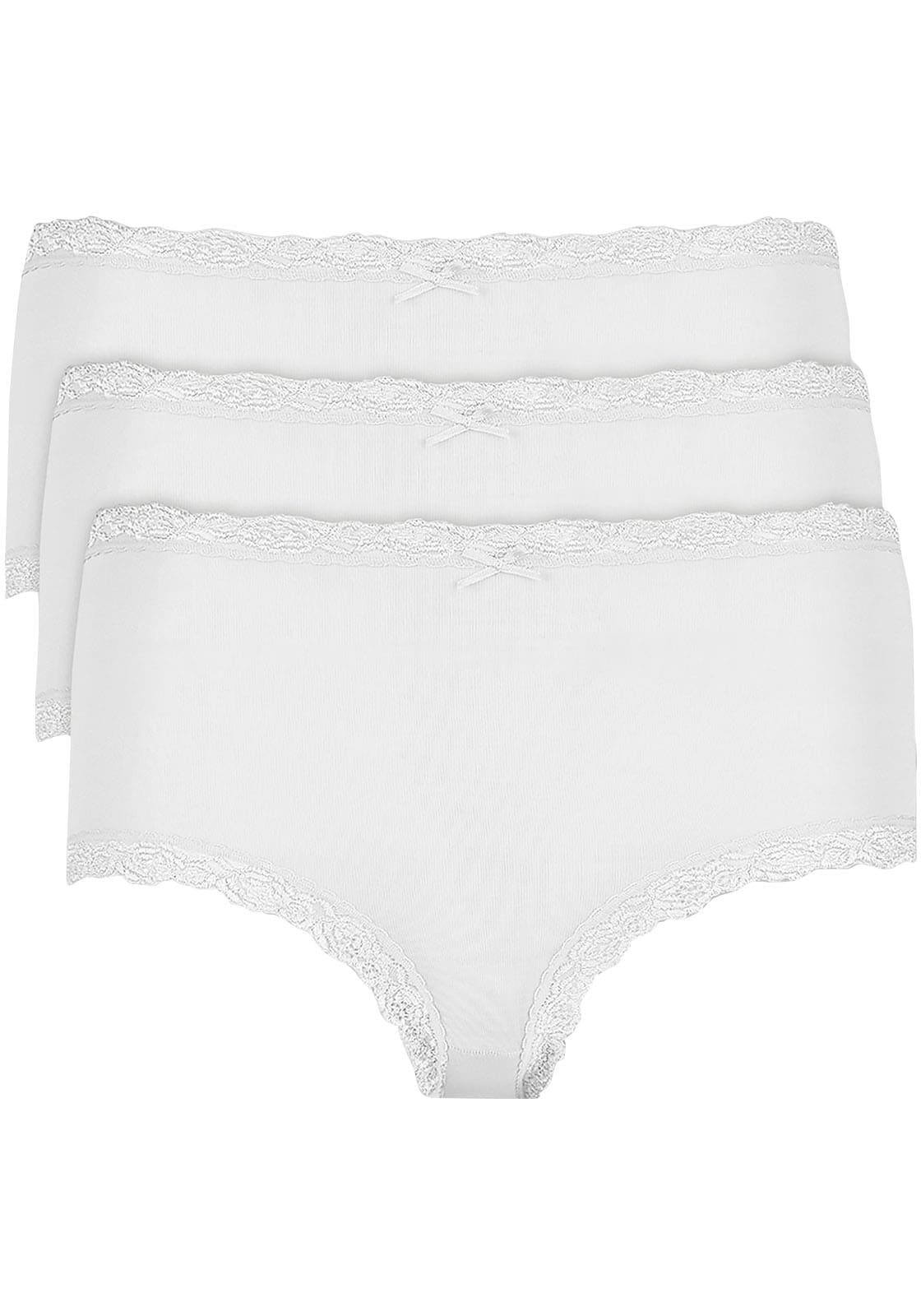 Image of Nina Von C. Taillenslip ""Cosy"" 3er Pack, eng, elastisch, atmungsaktiv, bequem, feminin, mit Spitze