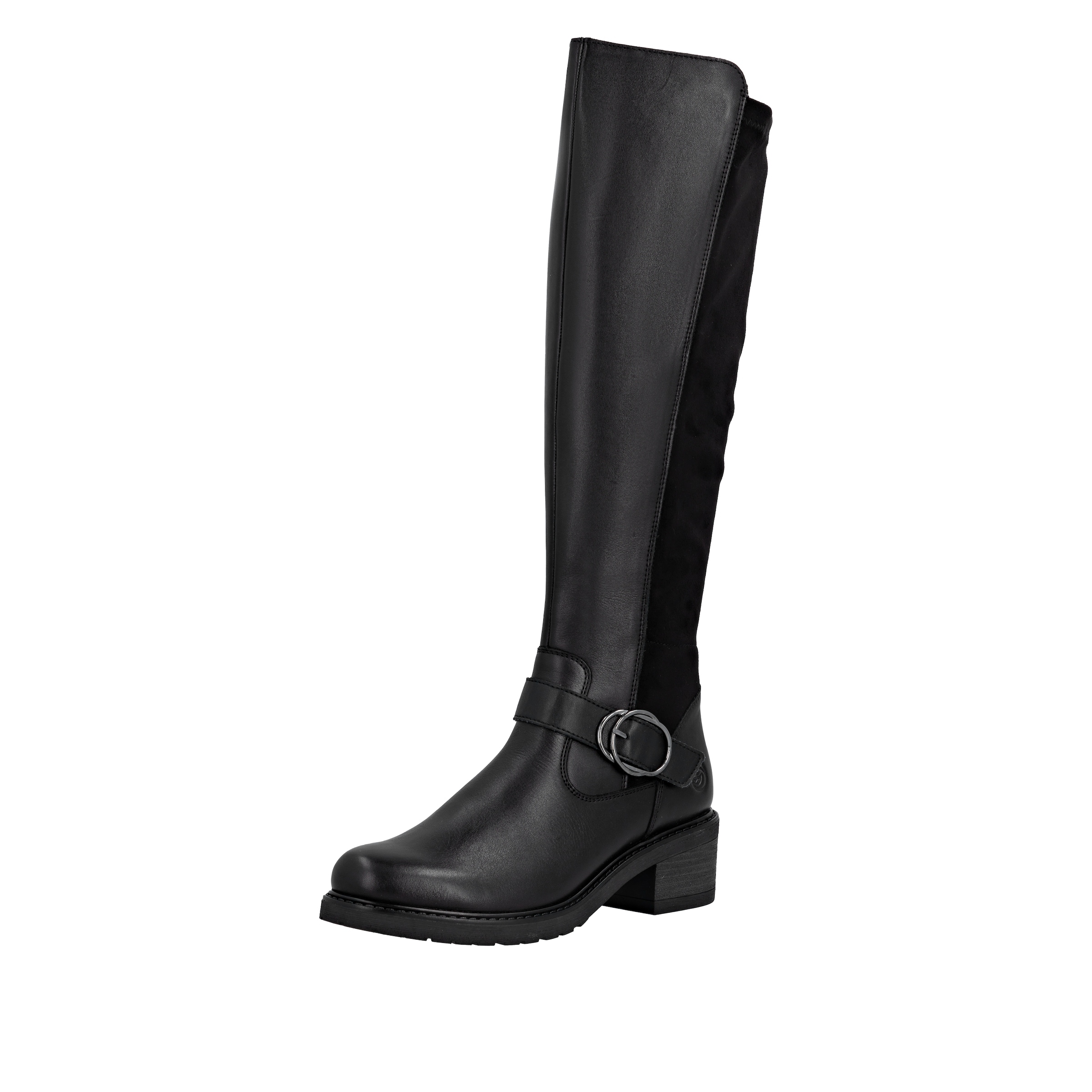 Image of Remonte Stiefel Langschaftstiefel, Stretch-Stiefel, Blockabsatz, Innenreissverschluss