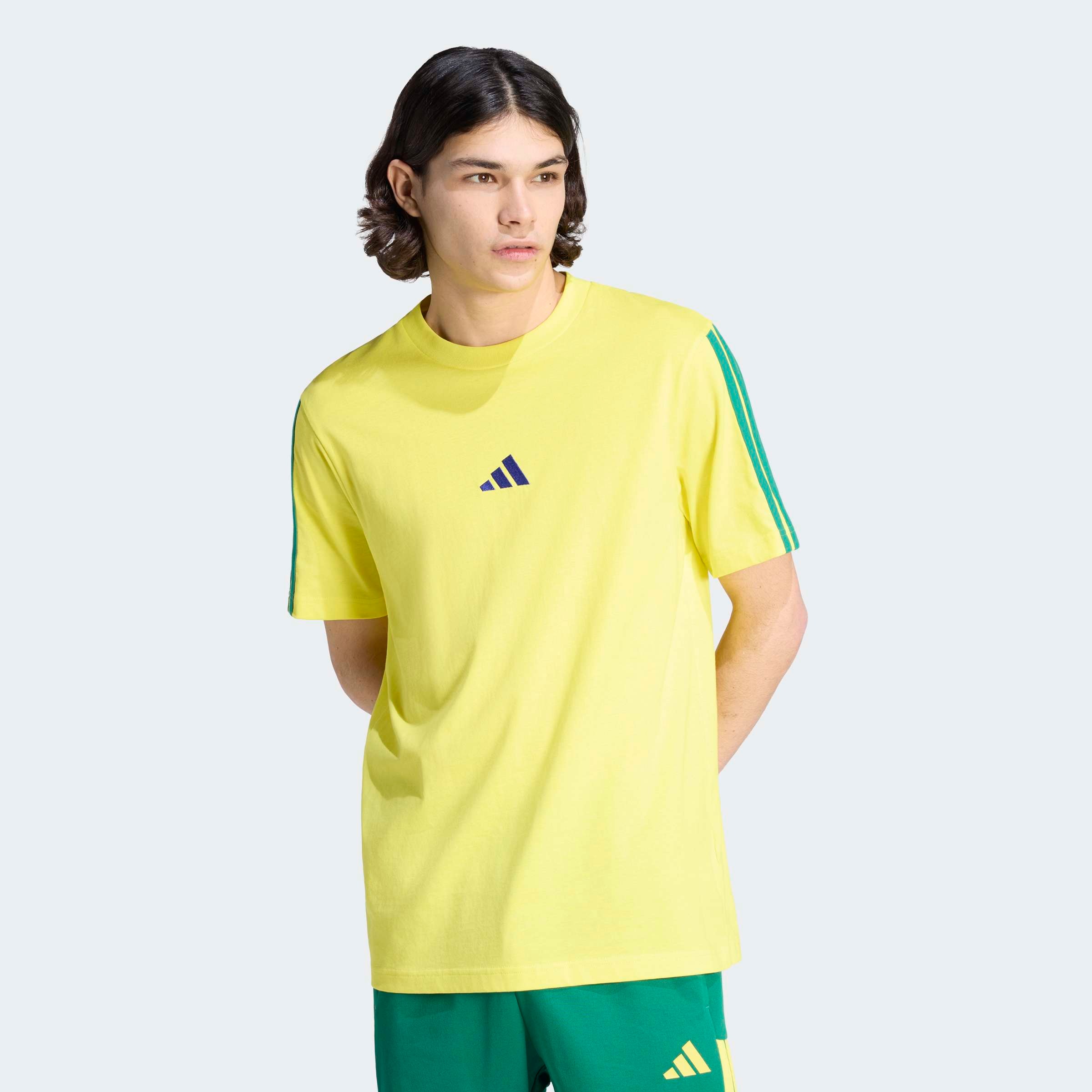 adidas Sportswear T-shirt »ESSENTIALS DREI STREIFEN, SINGLE JERSEY«